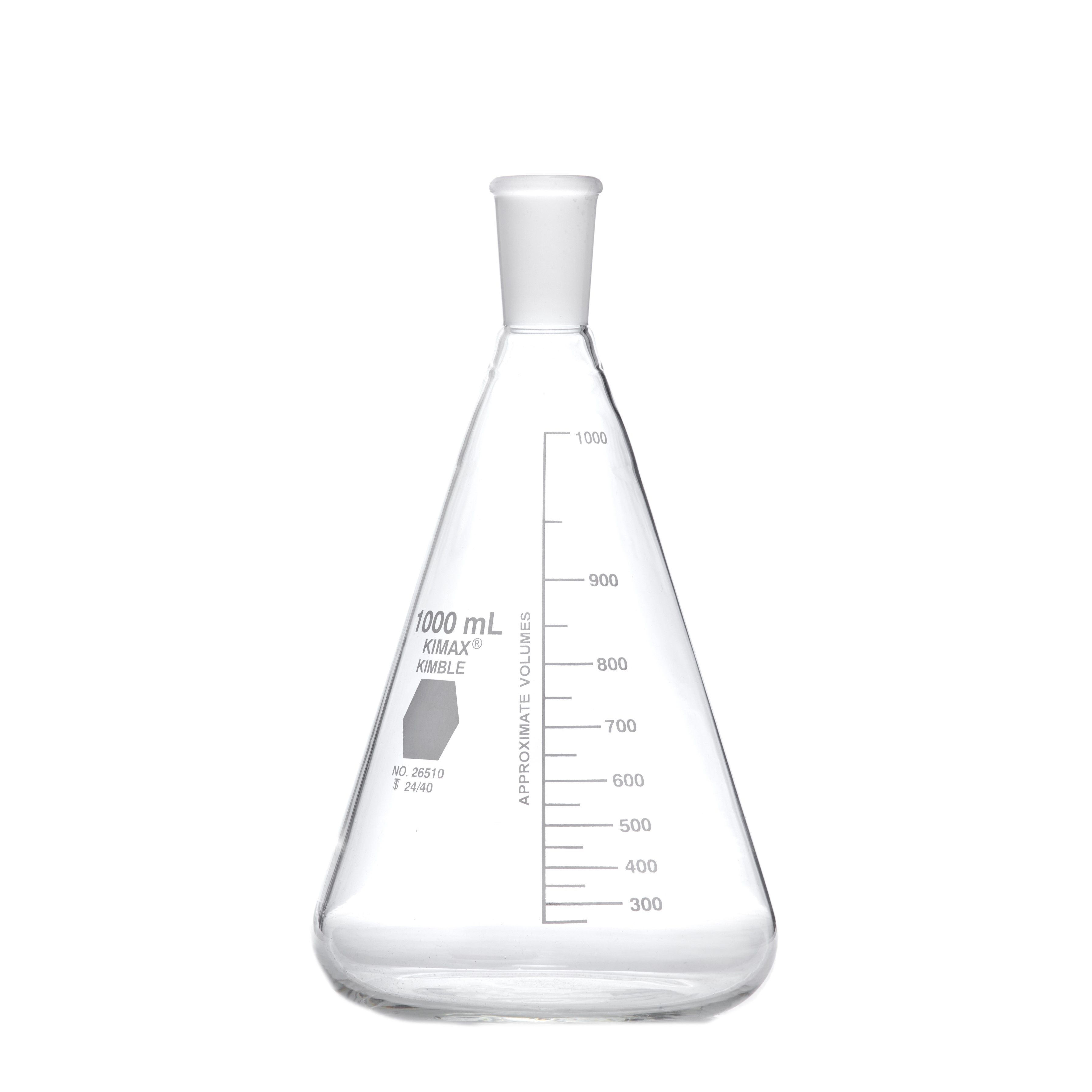 MATRAZ ERLENMEYER DE 1L CON JUNTA 24/40. KIMAX