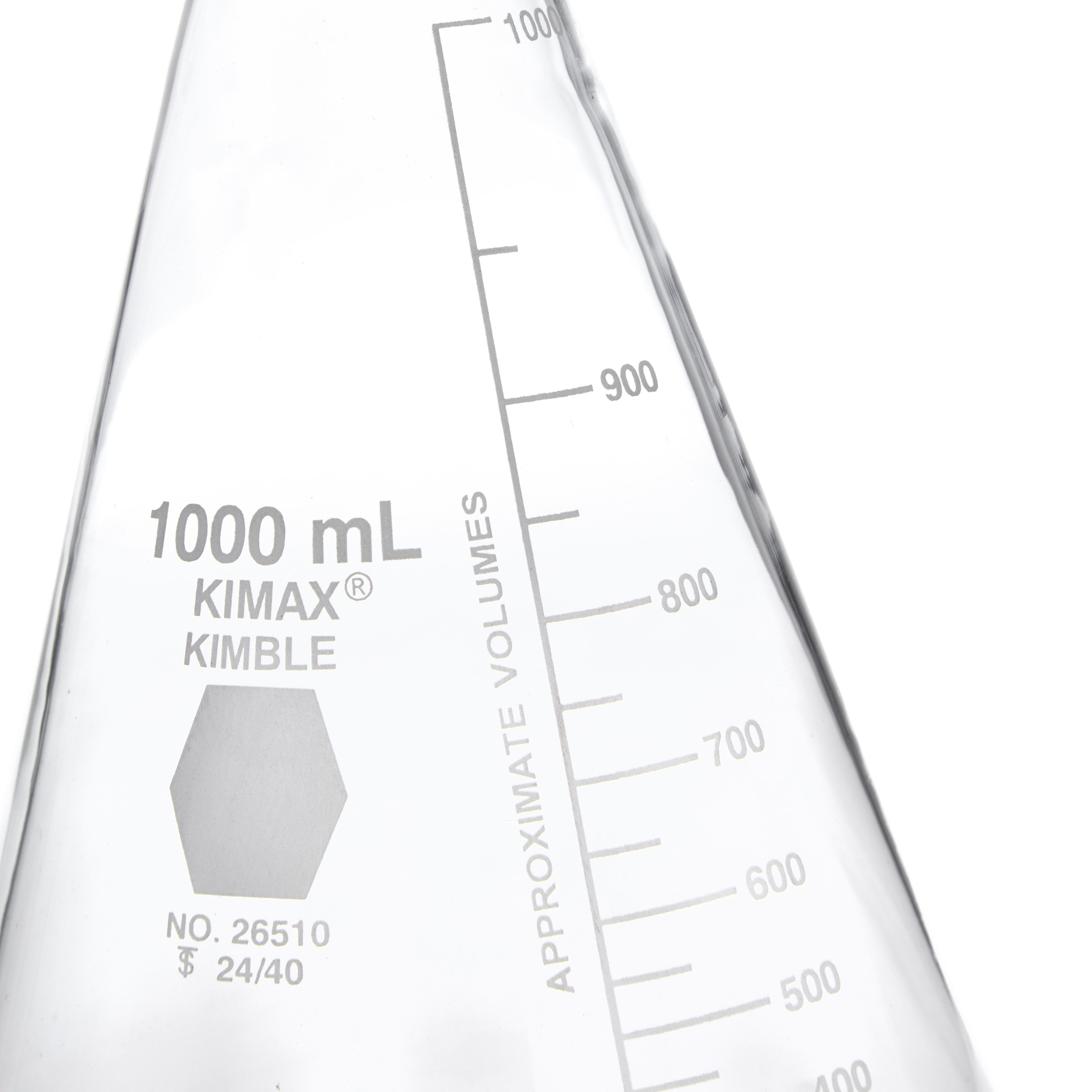 MATRAZ ERLENMEYER DE 1L CON JUNTA 24/40. KIMAX