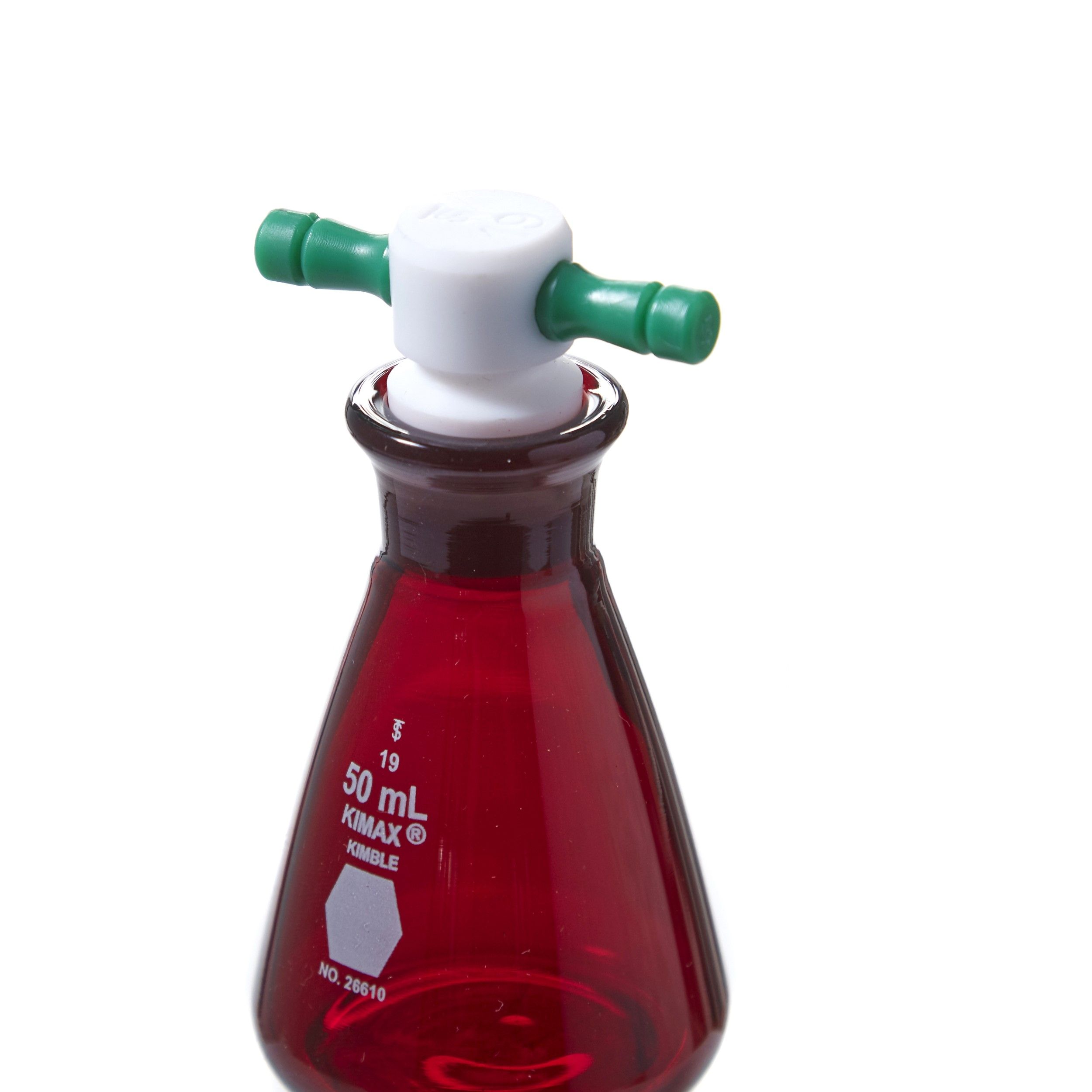 MATRAZ ERLENMEYER DE 50ml ACTÍNICO. KIMAX
