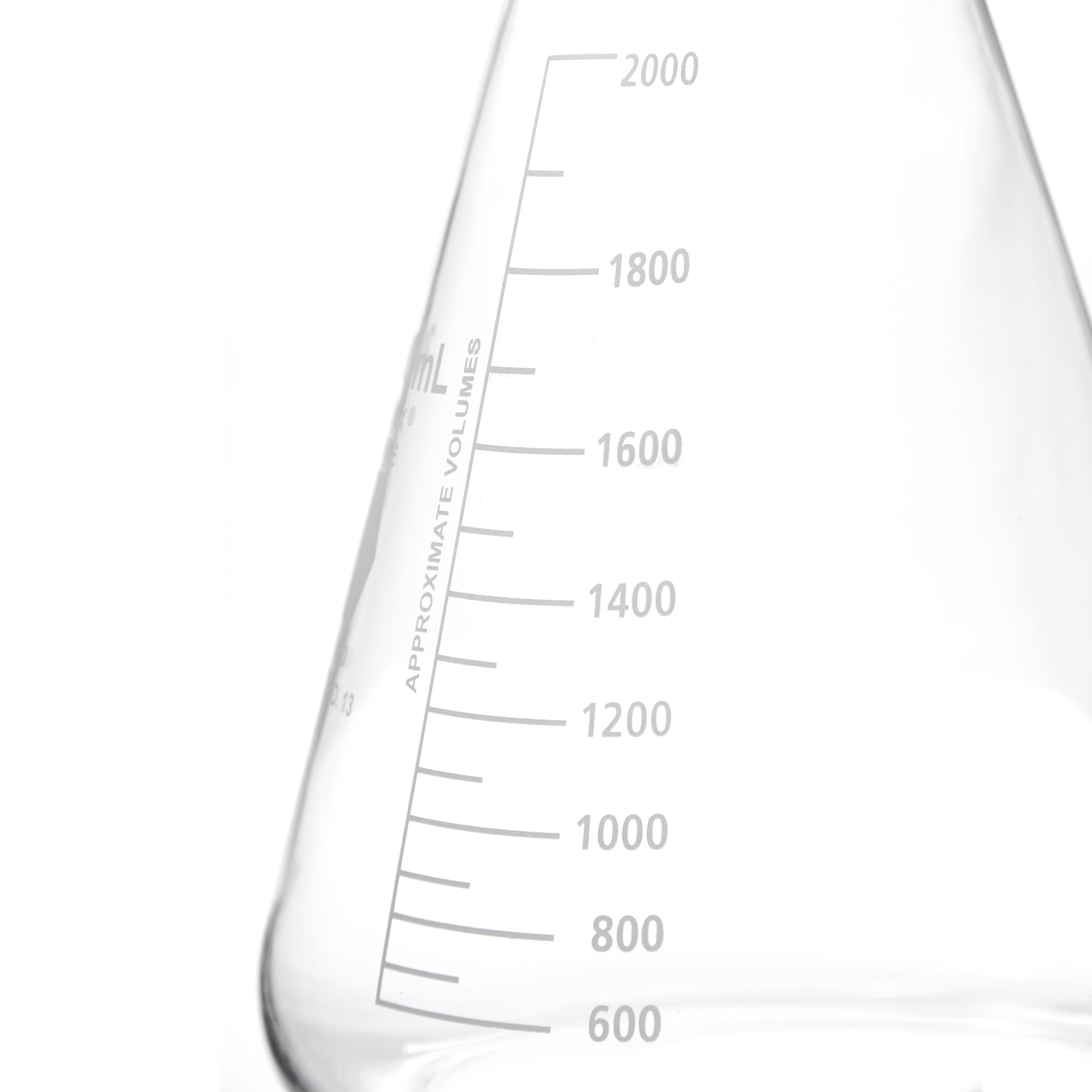 MATRAZ ERLENMEYER DE 2L BOCA ANCHA. KIMAX