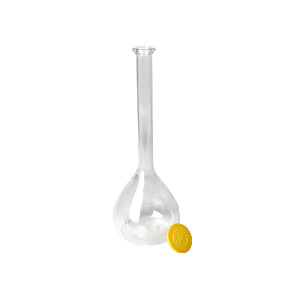 MATRAZ VOLUMÉTRICO DE 250 ml CON TAPA A PRESIÓN. KIMAX