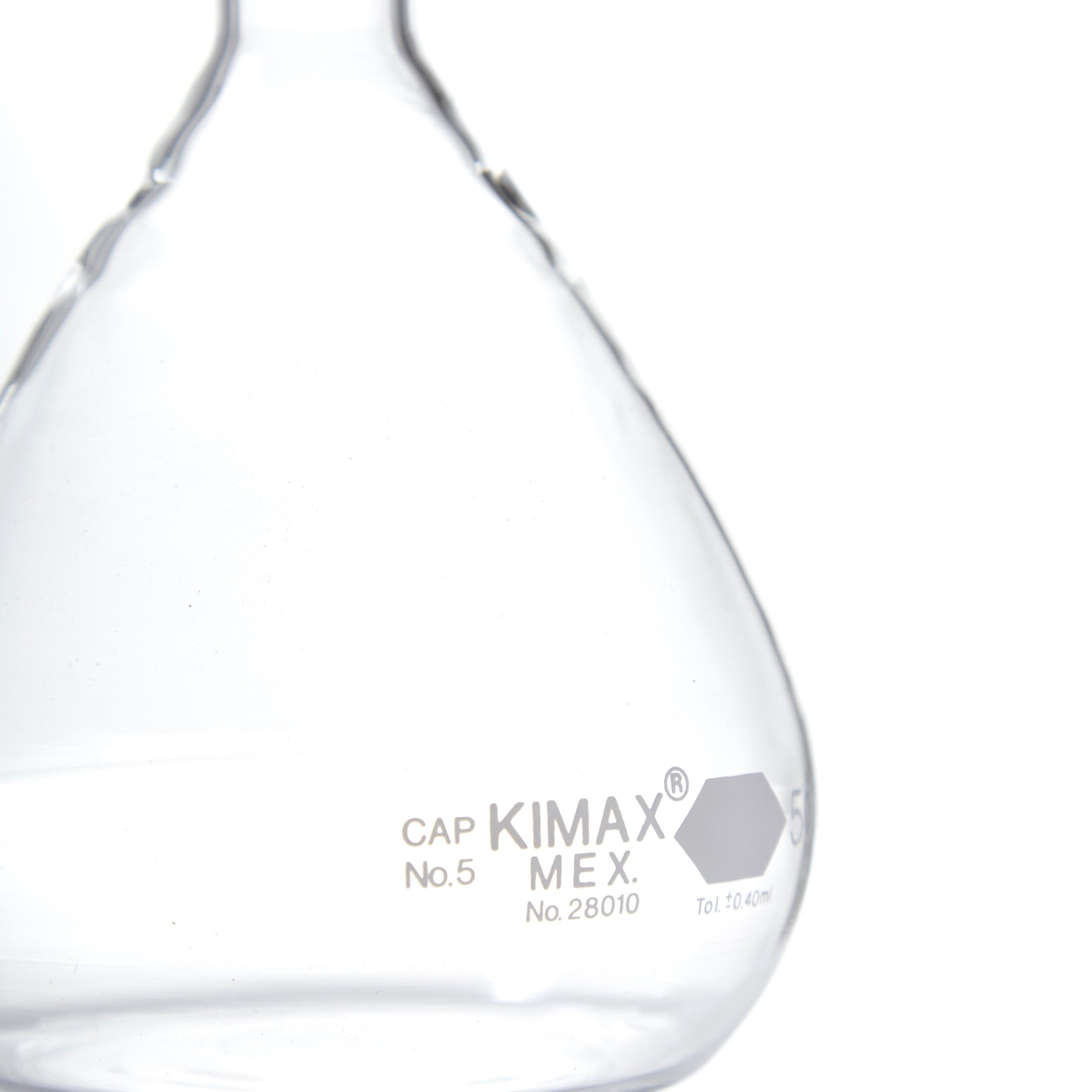 MATRAZ VOLUMÉTRICO DE 500ml. KIMAX