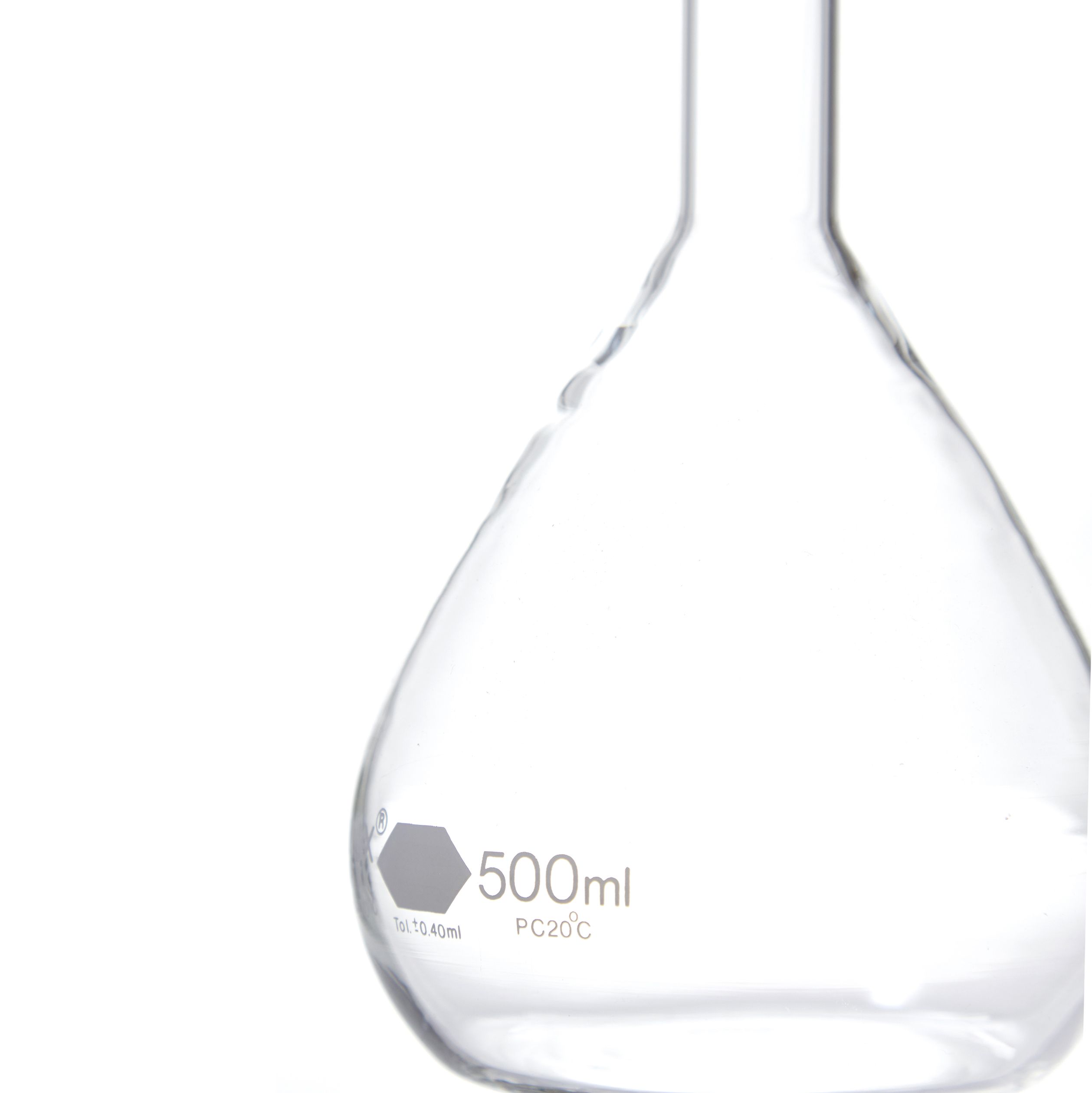 MATRAZ VOLUMÉTRICO DE 500ml. KIMAX