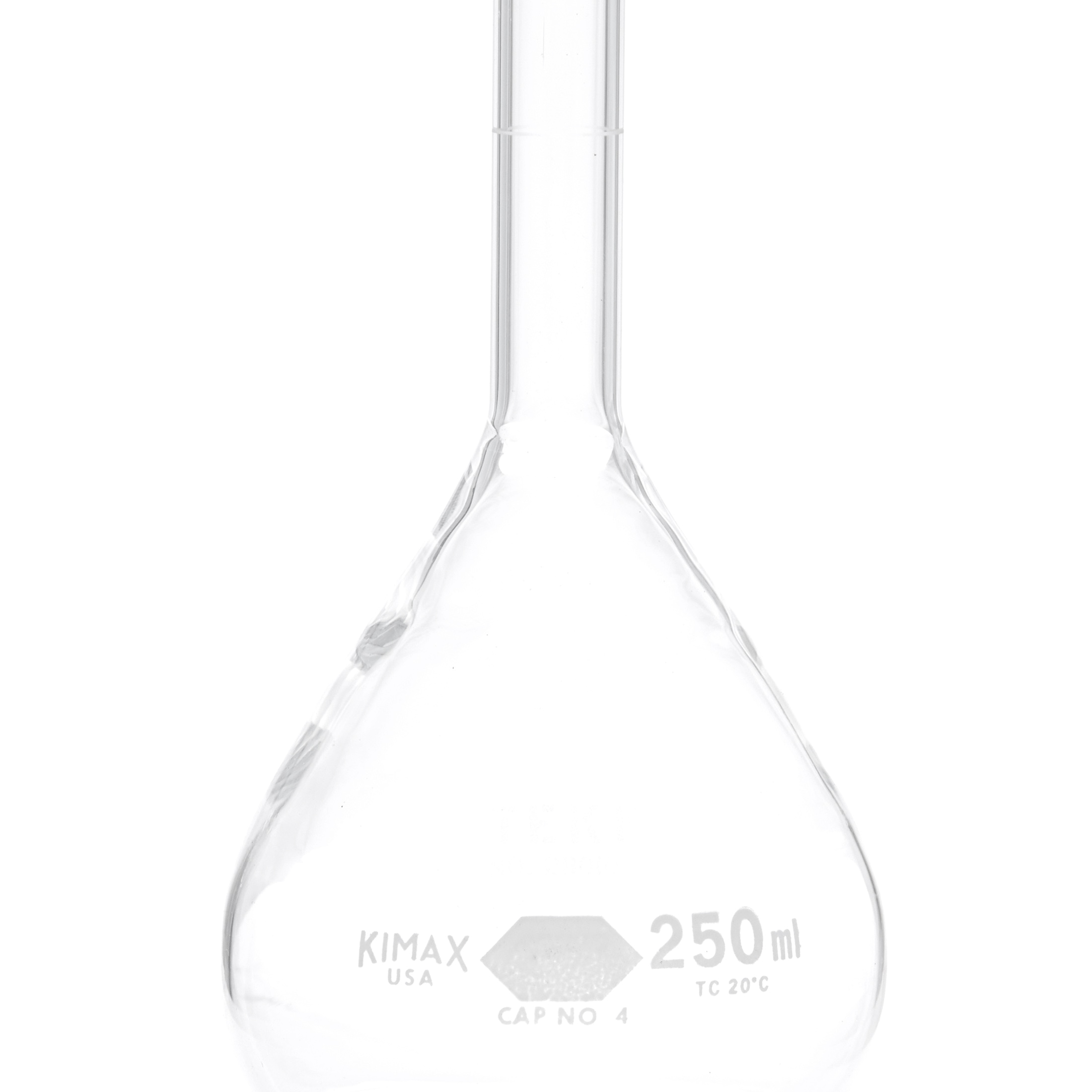 MATRAZ VOLUMÉTRICO DE 250ml. KIMAX