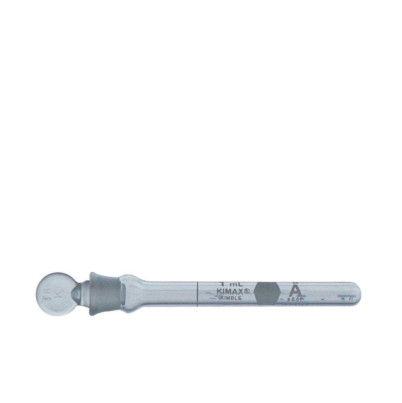 MATRAZ VOLUMÉTRICO DE 1ml CLASE A ASTm. KIMAX
