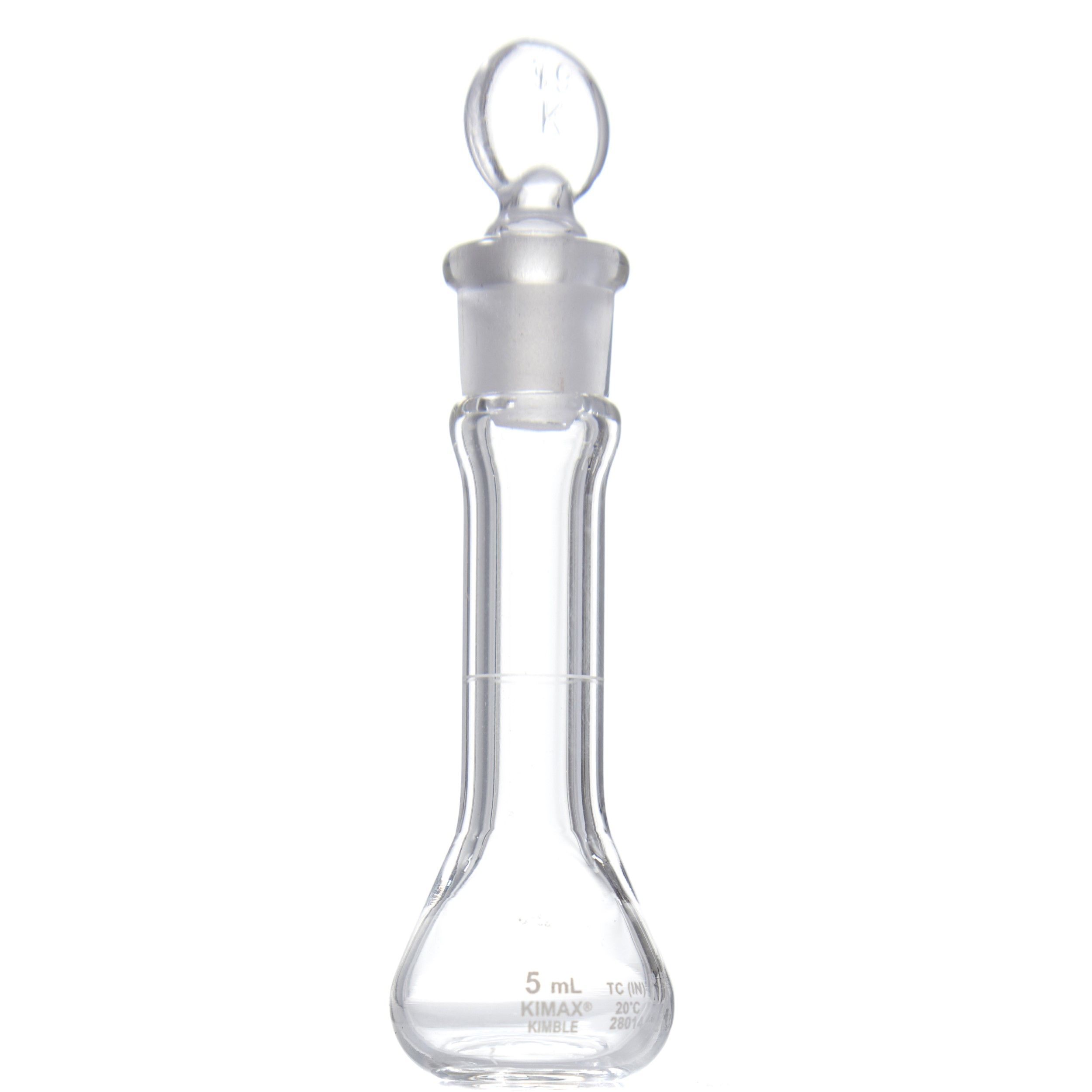 MATRAZ VOLUMÉTRICO DE 5ml CLASE A ASTM. KIMAX