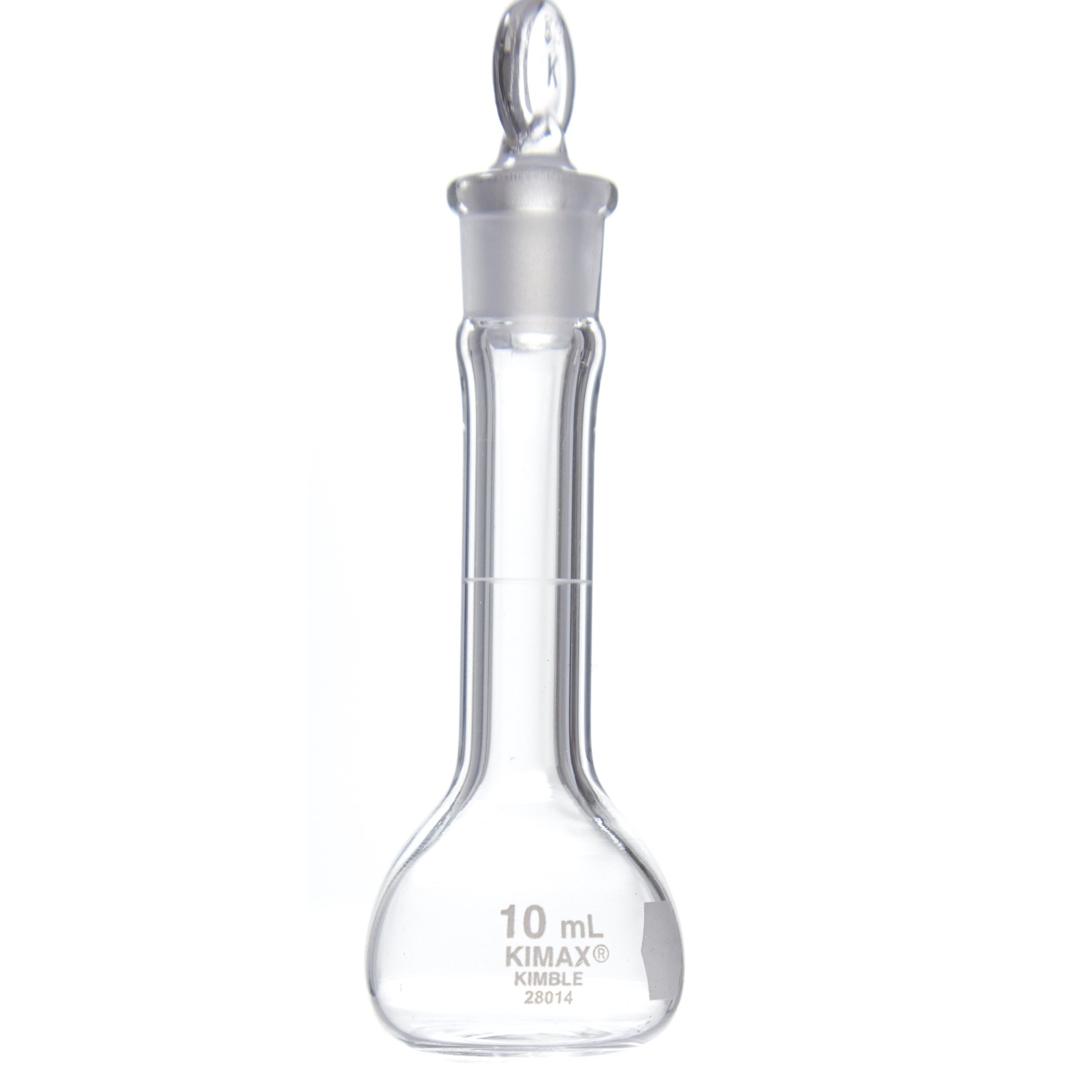MATRAZ VOLUMÉTRICO DE 10ml CLASE A ASTM. KIMAX