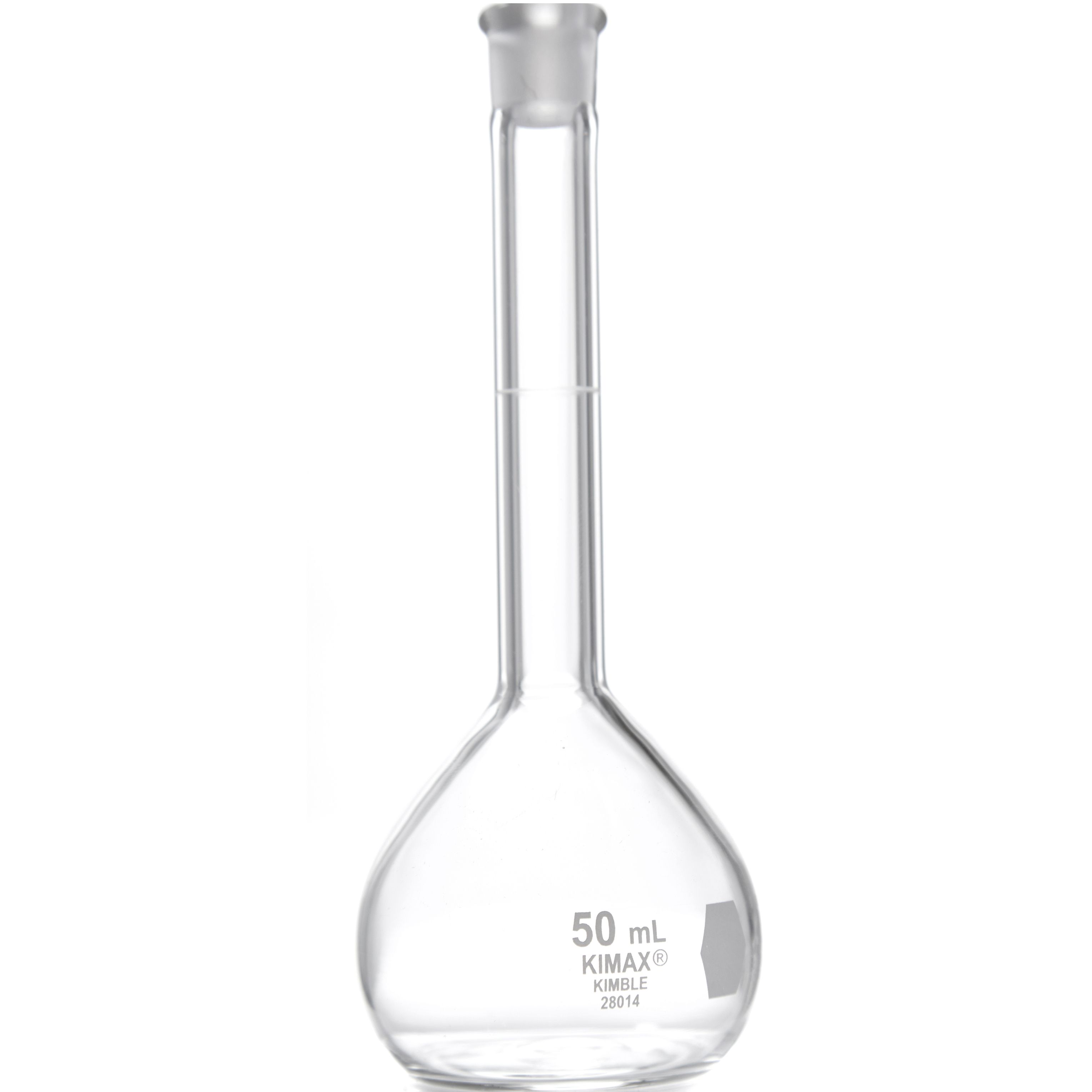MATRAZ VOLUMÉTRICO DE 50ml CLASE A ASTM. KIMAX