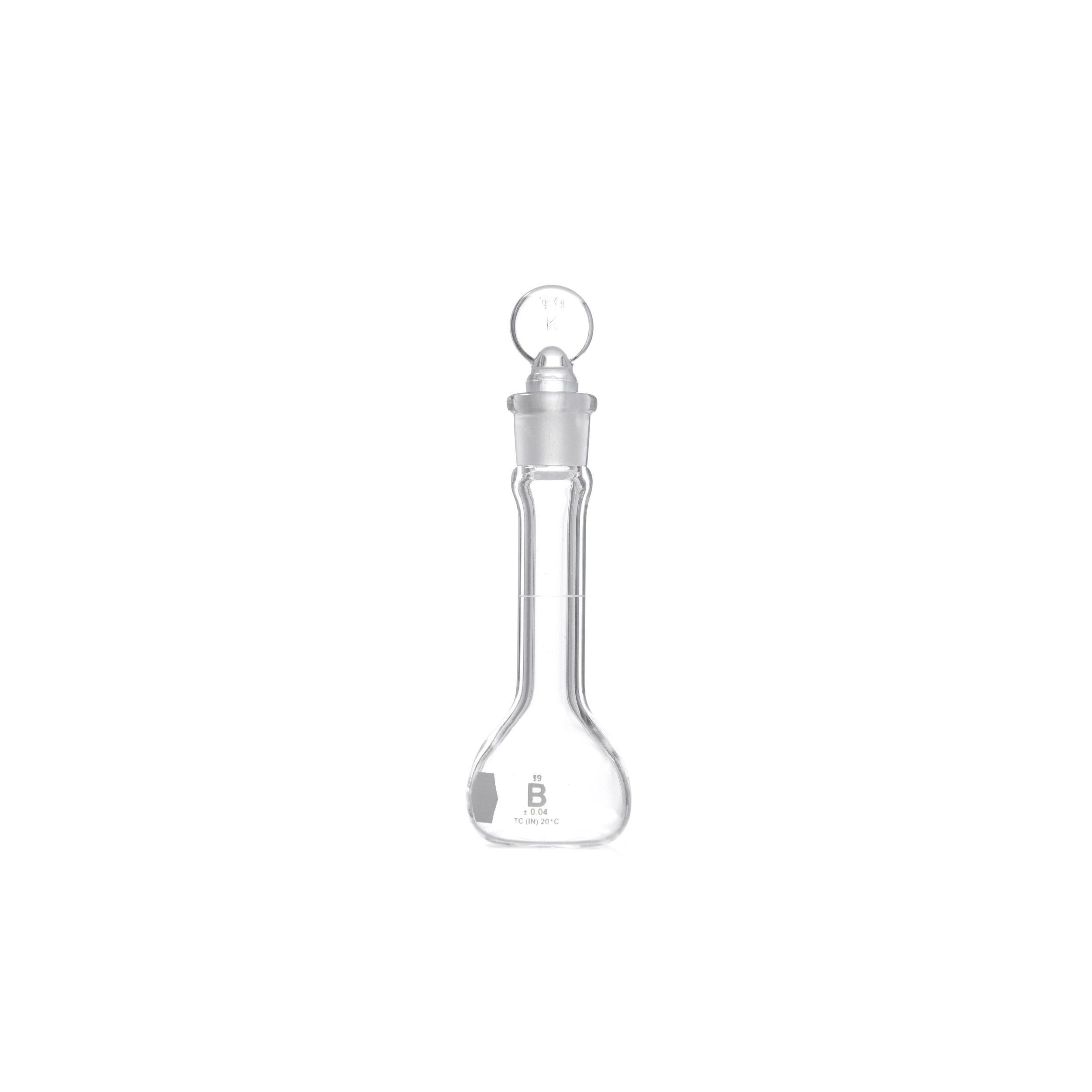 MATRAZ VOLUMÉTRICO DE 10ml CLASE B ASTM. KIMAX