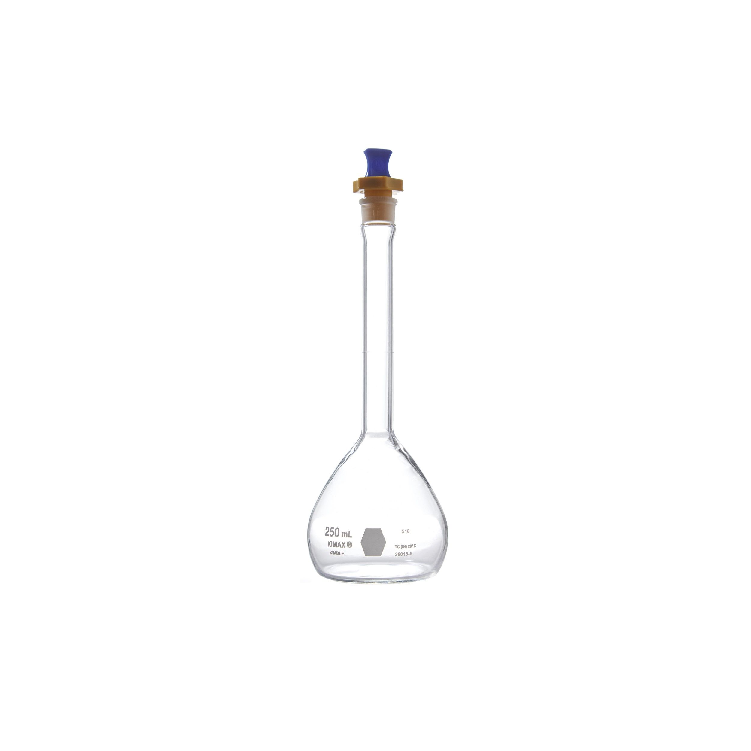 MATRAZ VOLUMÉTRICO DE 250ml. GRADO EDUCACIONAL KIMAX
