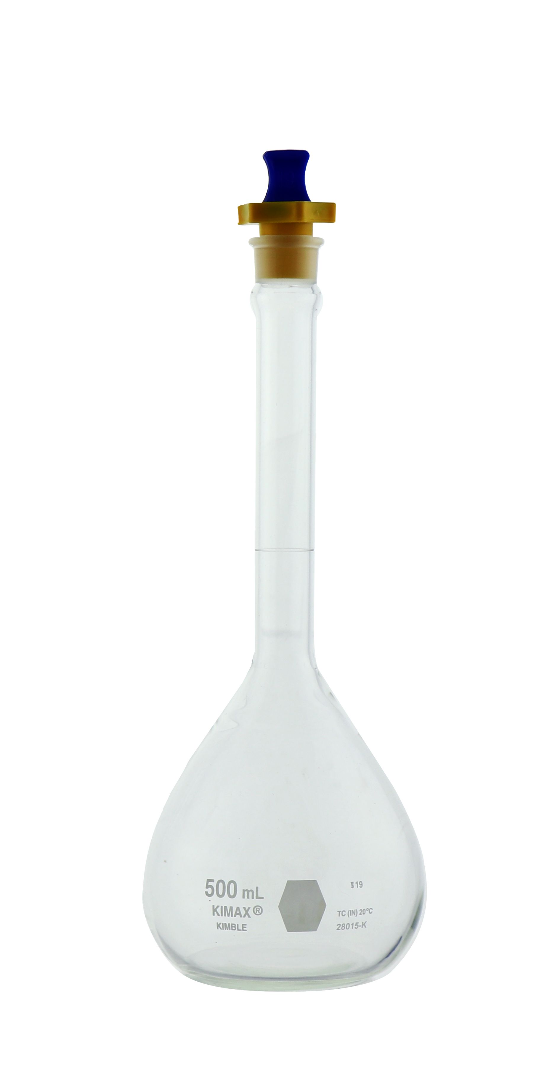 MATRAZ VOLUMÉTRICO DE 500ml. KIMAX