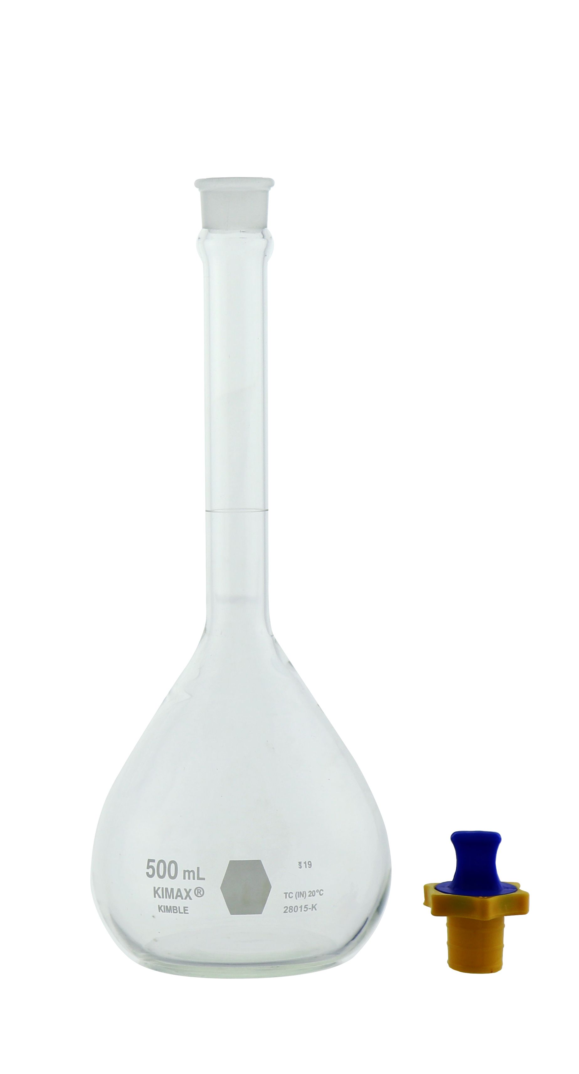 MATRAZ VOLUMÉTRICO DE 500ml. KIMAX