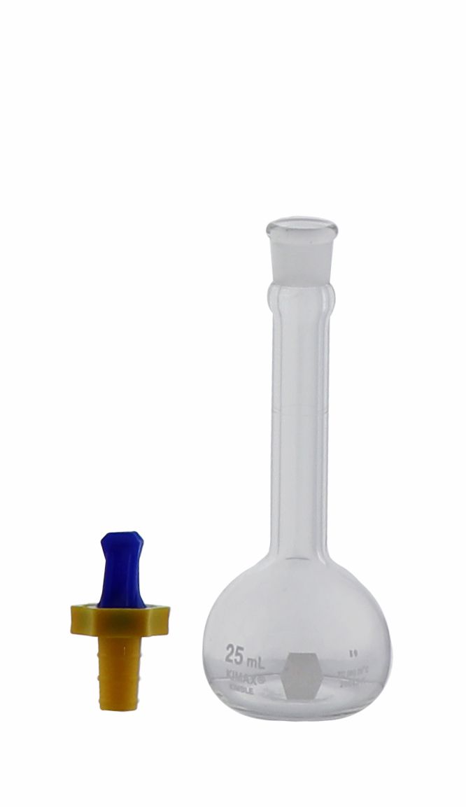MATRAZ VOLUMÉTRICO DE 25ml. KIMAX