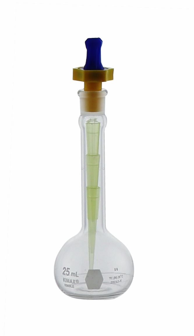 MATRAZ VOLUMÉTRICO DE 25ml. KIMAX