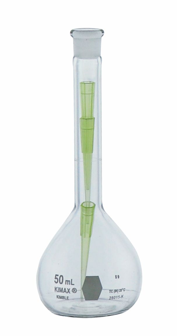 MATRAZ VOLUMÉTRICO DE 50ml. KIMAX