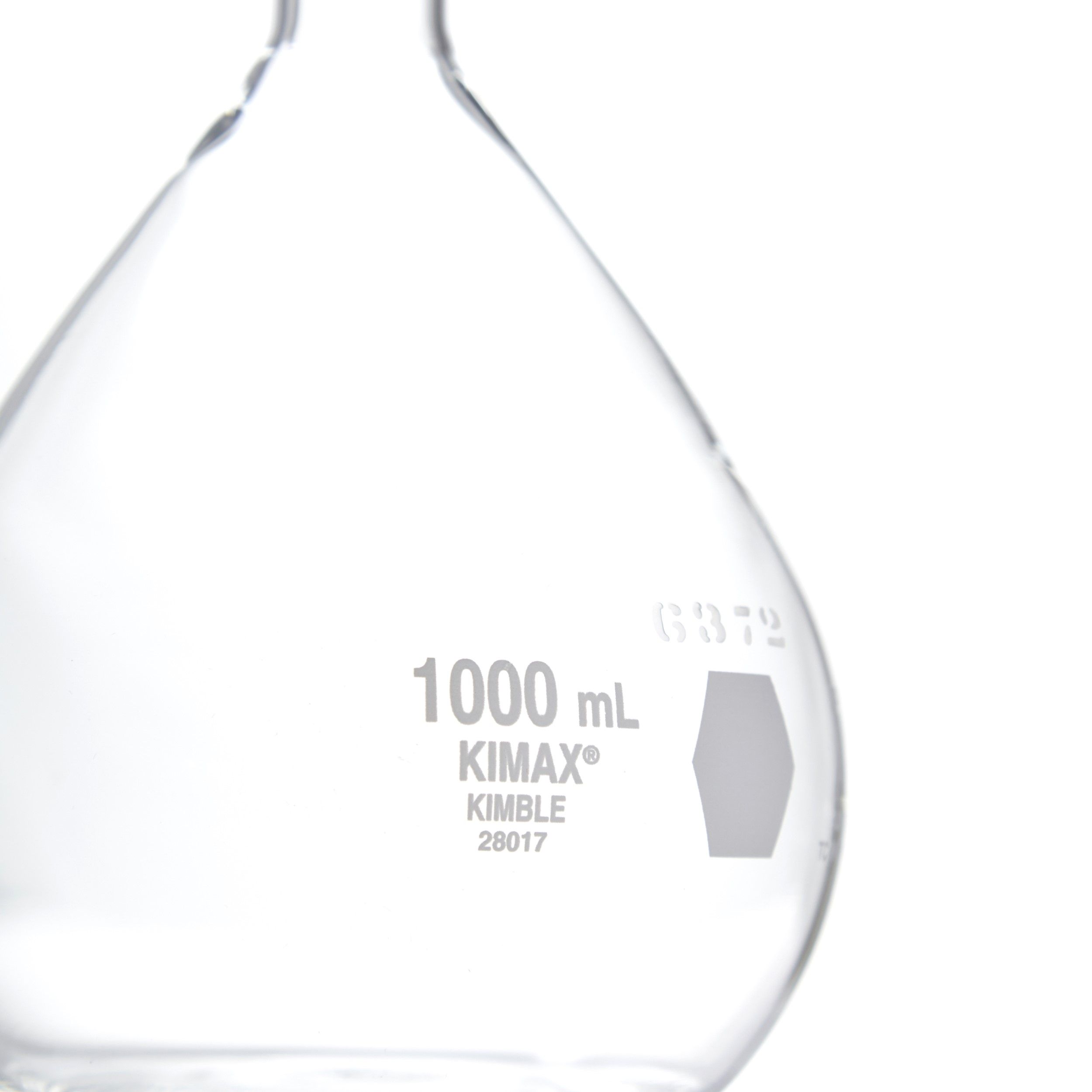 MATRAZ VOLUMÉTRICO DE 1L CLASE A ASTM CON CERTIFICADO. KIMAX