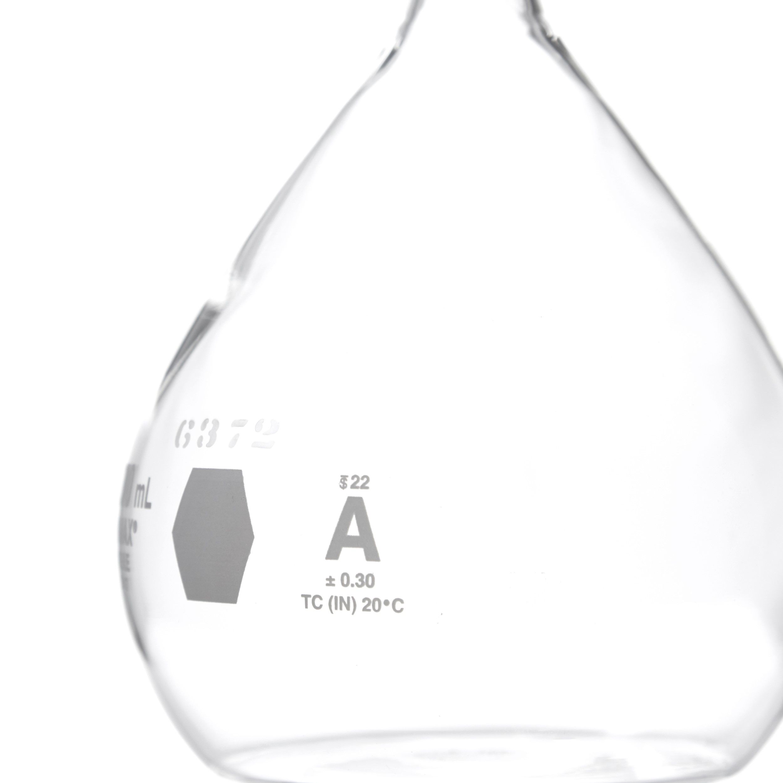 MATRAZ VOLUMÉTRICO DE 1L CLASE A ASTM CON CERTIFICADO. KIMAX
