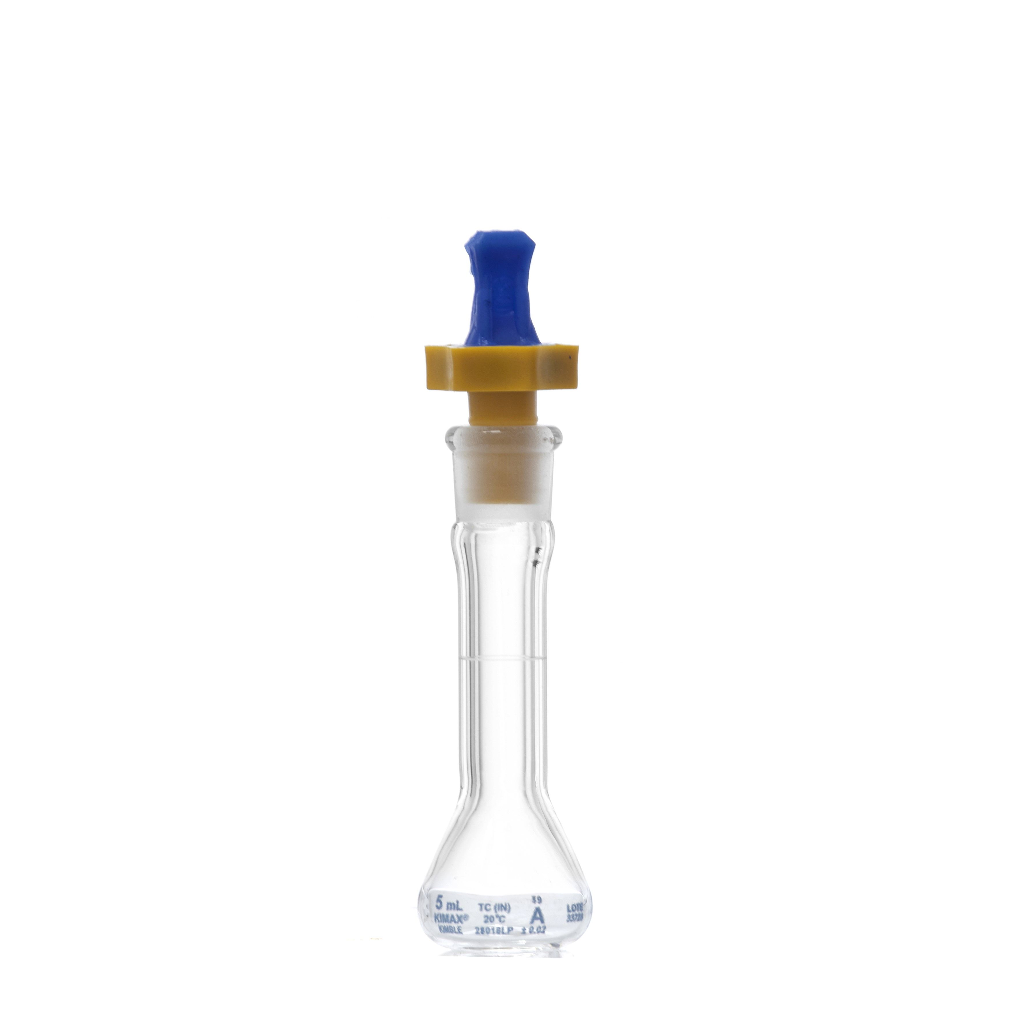 MATRAZ VOLUMÉTRICO DE 5ml CLASE A ASTM. KIMAX