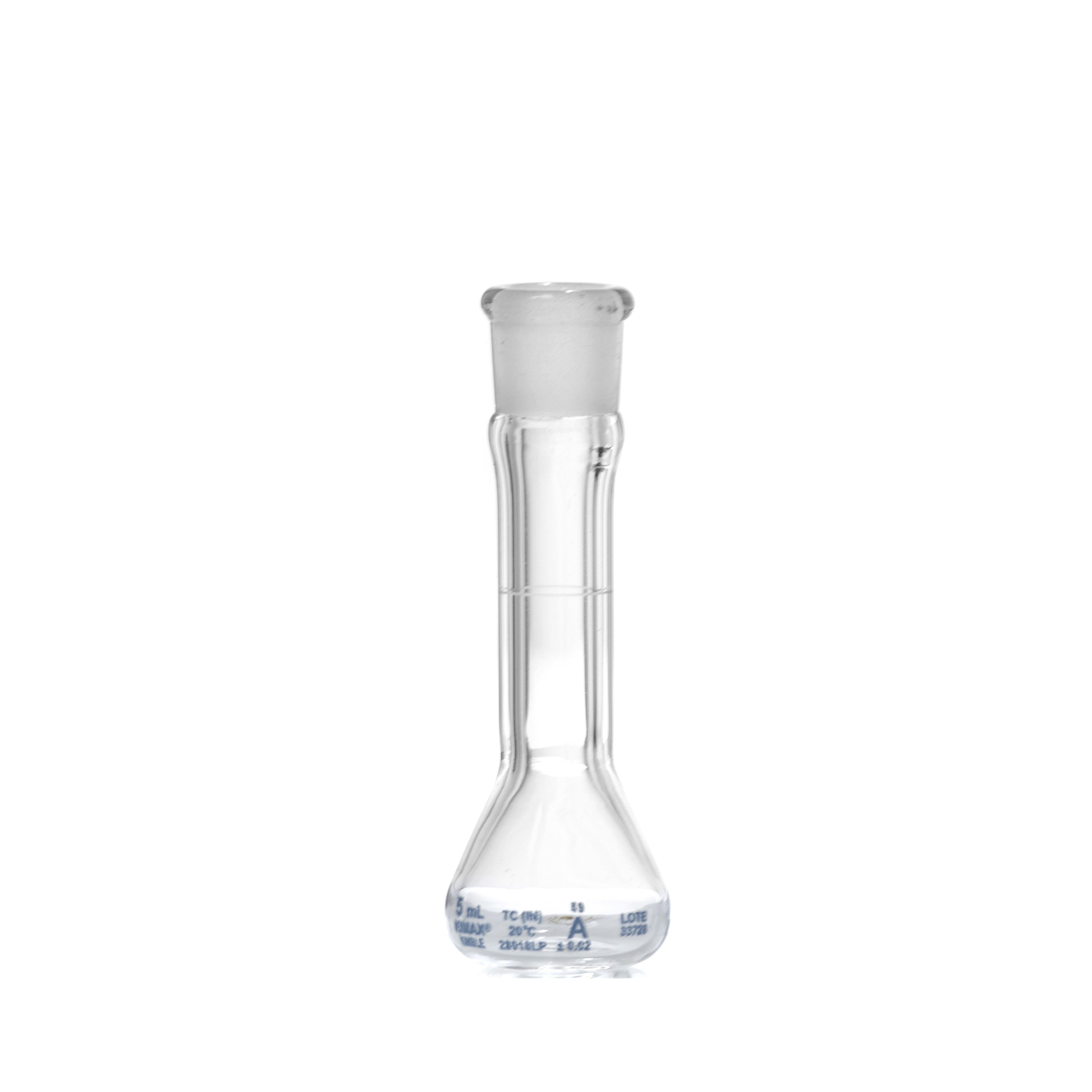MATRAZ VOLUMÉTRICO DE 5ml CLASE A ASTM. KIMAX