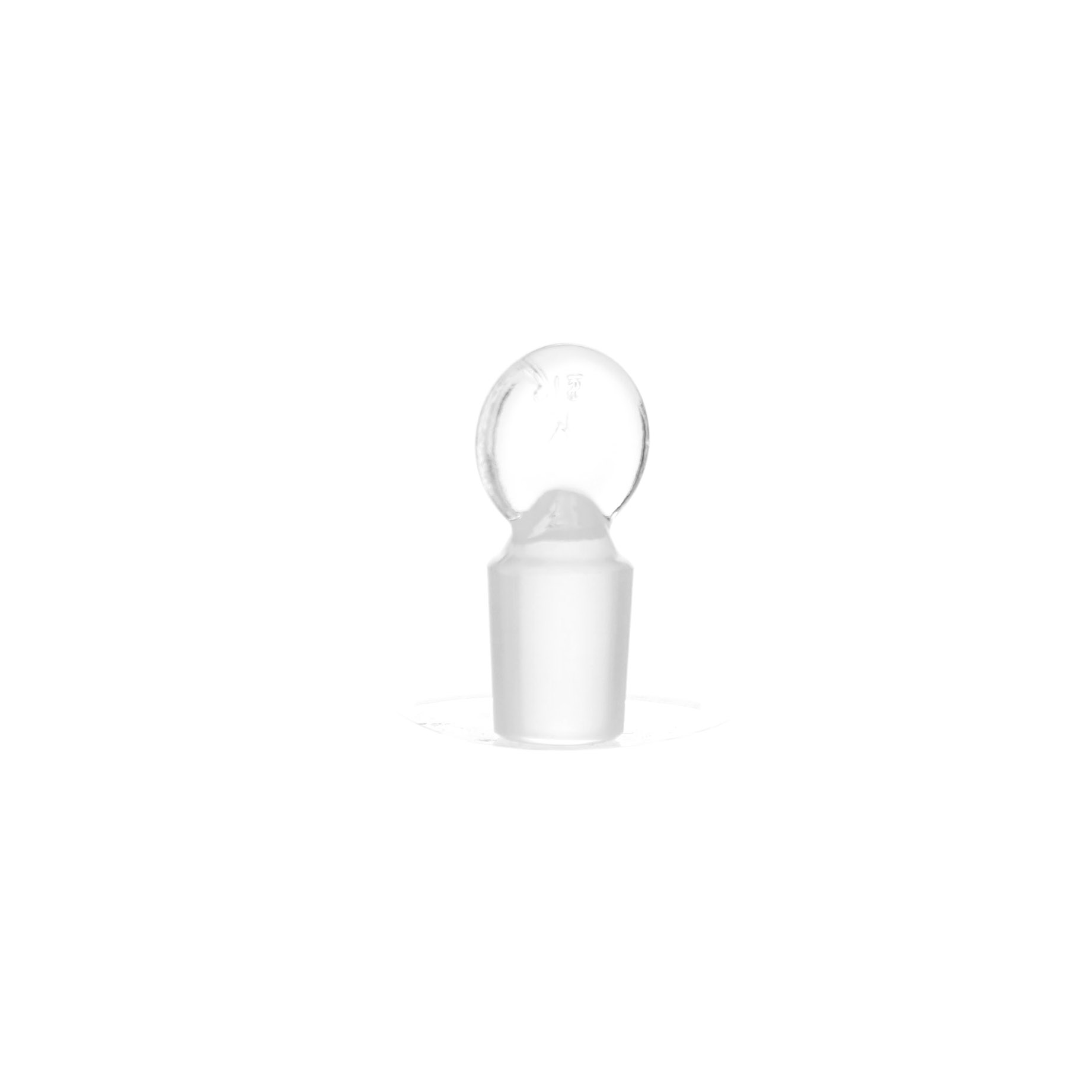 MATRAZ VOLUMÉTRICO DE 20ml CLASE A ASTM CON CERTIFICADO. BOCA ANCHA. TAPÓN DE VIDRIO. KIMAX