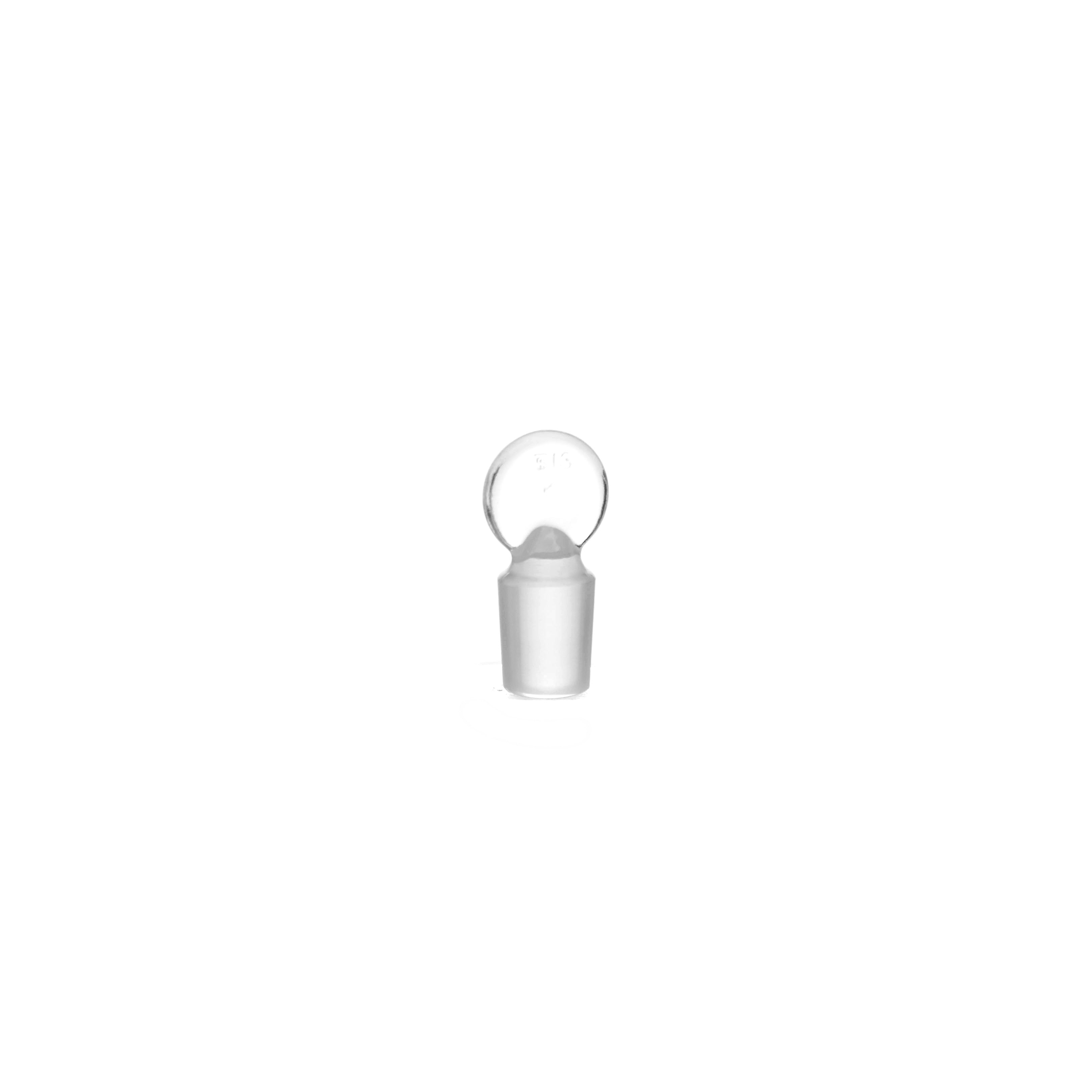 MATRAZ VOLUMÉTRICO DE 25ml CLASE A ASTM CON CERTIFICADO. BOCA ANCHA. TAPÓN DE VIDRIO. KIMAX