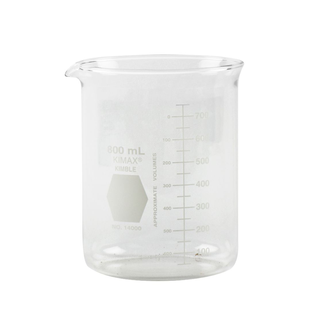 VASO DE PRECIPITADO DE 800ml. KIMAX