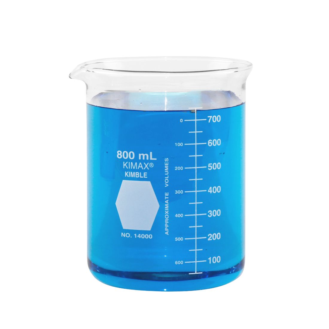 VASO DE PRECIPITADO DE 800ml. KIMAX