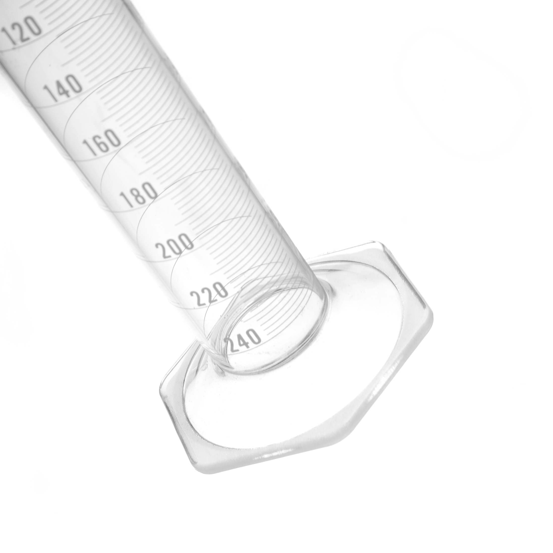 PROBETA GRADUADA DE 250ml CLASE B ASTM. DOBLE ESCALA. KIMAX
