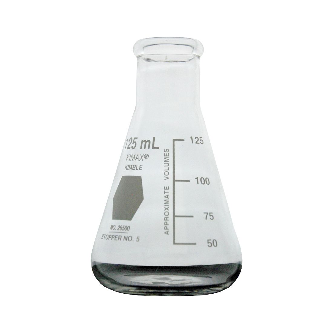 MATRAZ ERLENMEYER DE 125ml. KIMAX