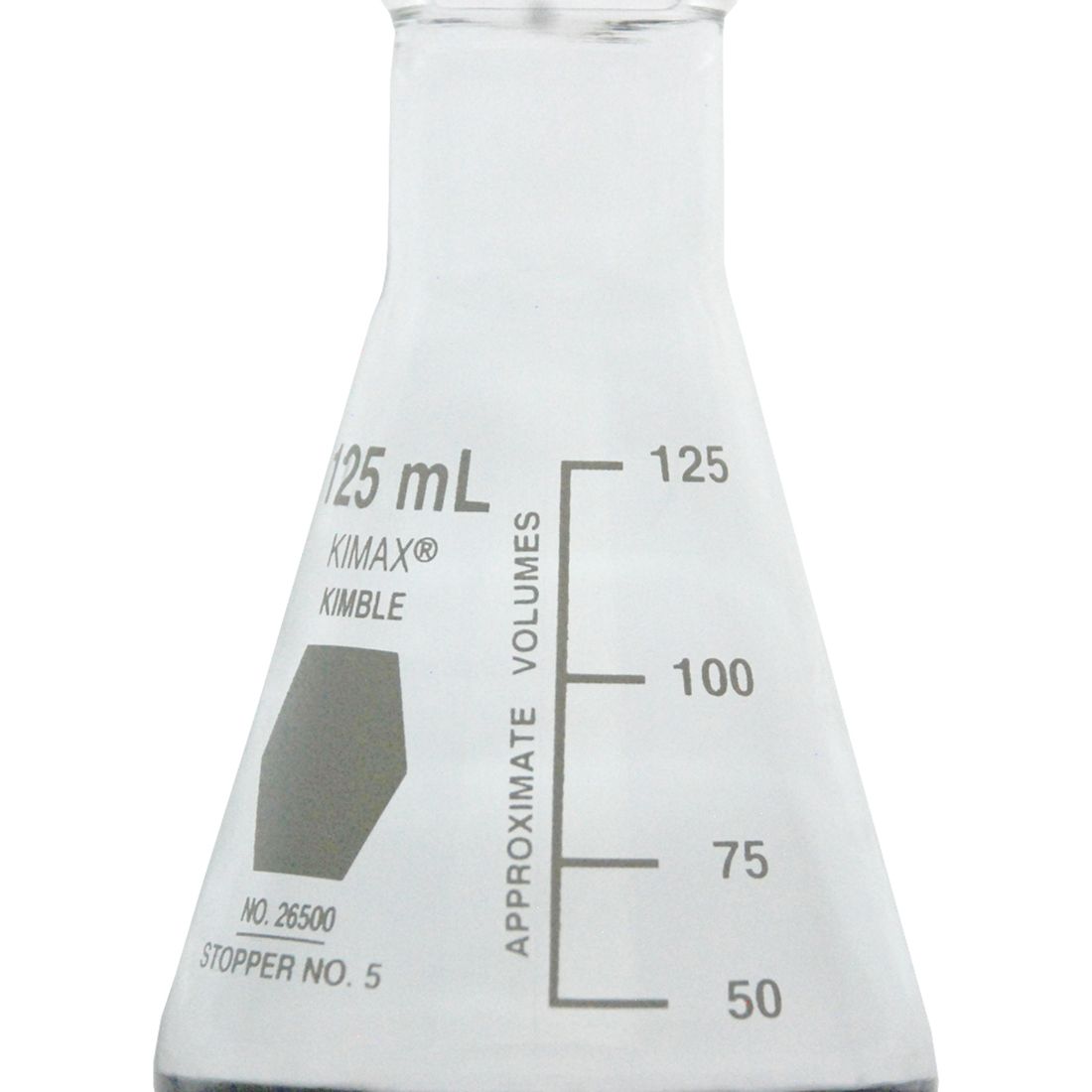 MATRAZ ERLENMEYER DE 125ml. KIMAX