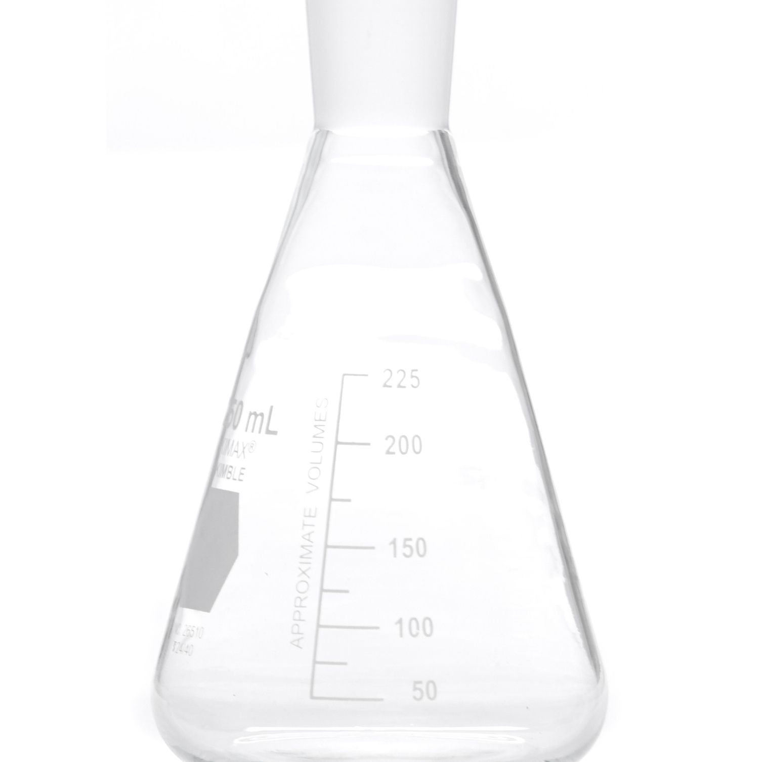 MATRAZ ERLENMEYER DE 250ml CON JUNTA 24/40. KIMAX