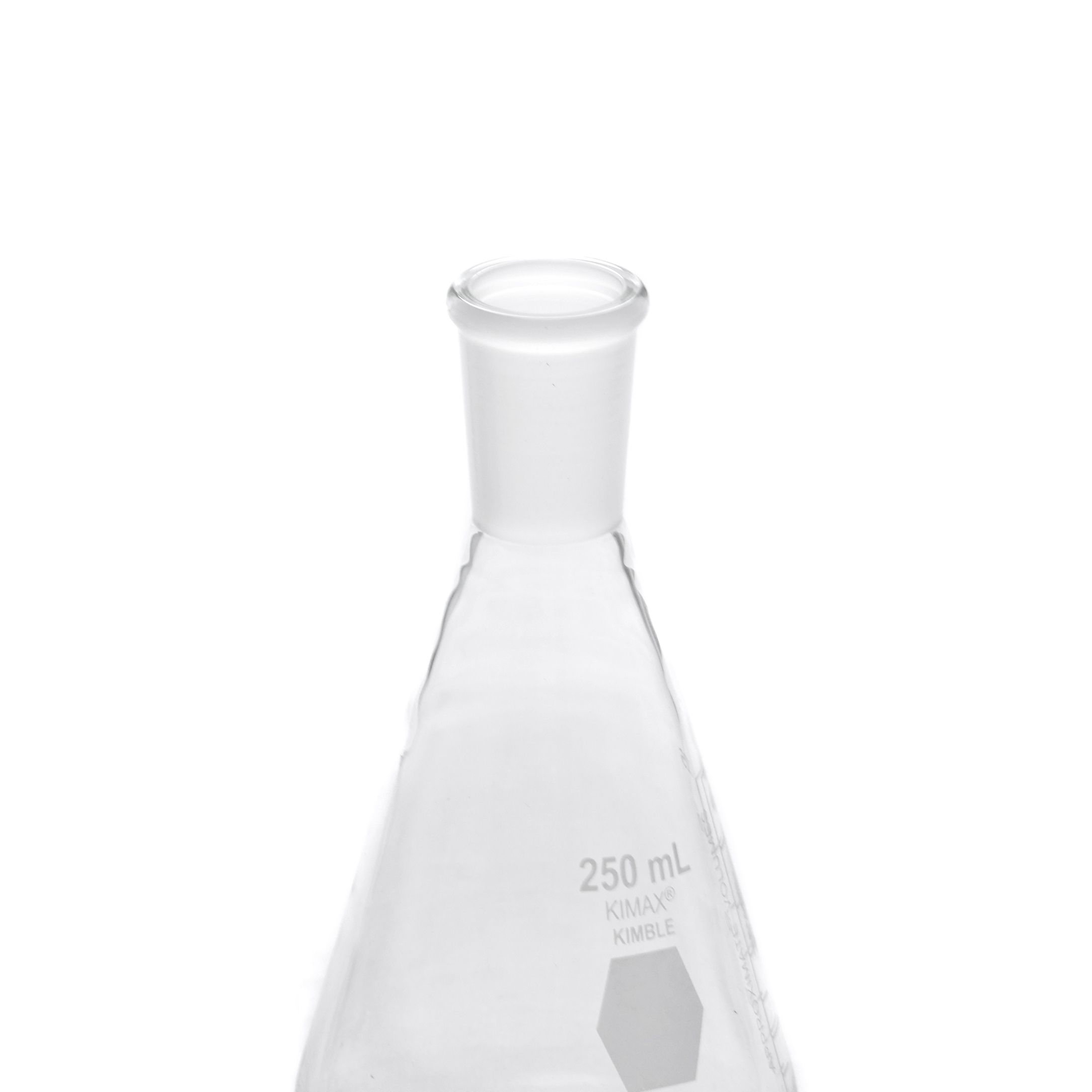 MATRAZ ERLENMEYER DE 250ml CON JUNTA 24/40. KIMAX