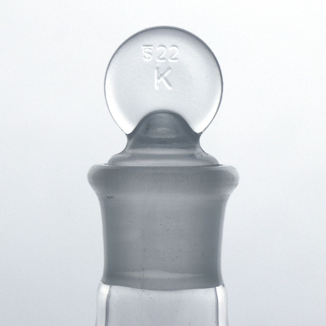 MATRAZ ERLENMEYER DE 125ml CON TAPÓN DE VIDRIO. KIMAX