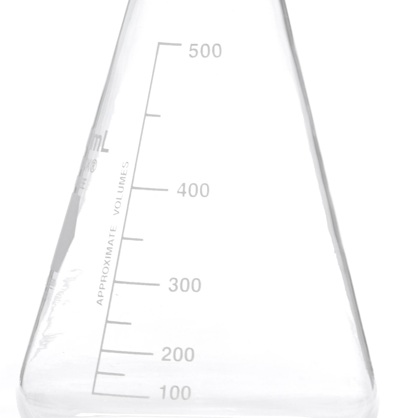 MATRAZ ERLENMEYER DE 500ml CON TAPÓN DE VIDRIO. KIMAX