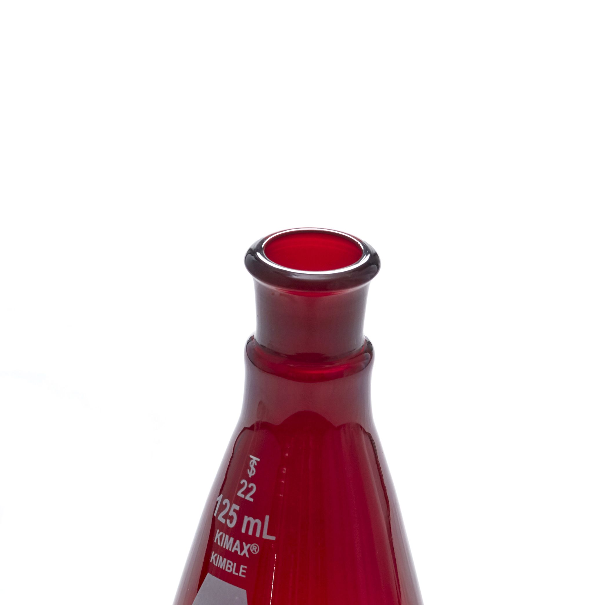 MATRAZ ERLENMEYER DE 125ml ACTÍNICO. KIMAX