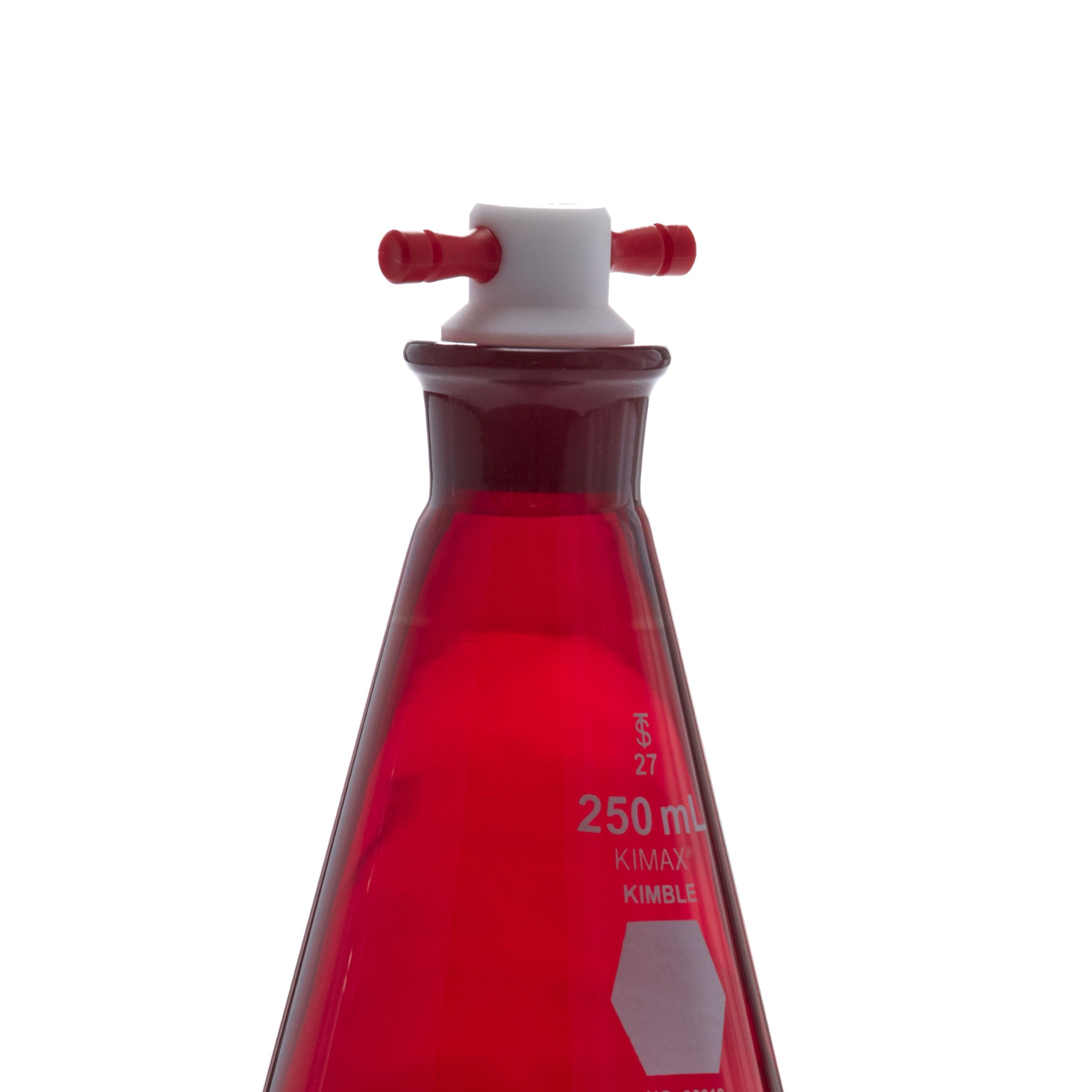 MATRAZ ERLENMEYER DE 250ml ACTÍNICO. KIMAX