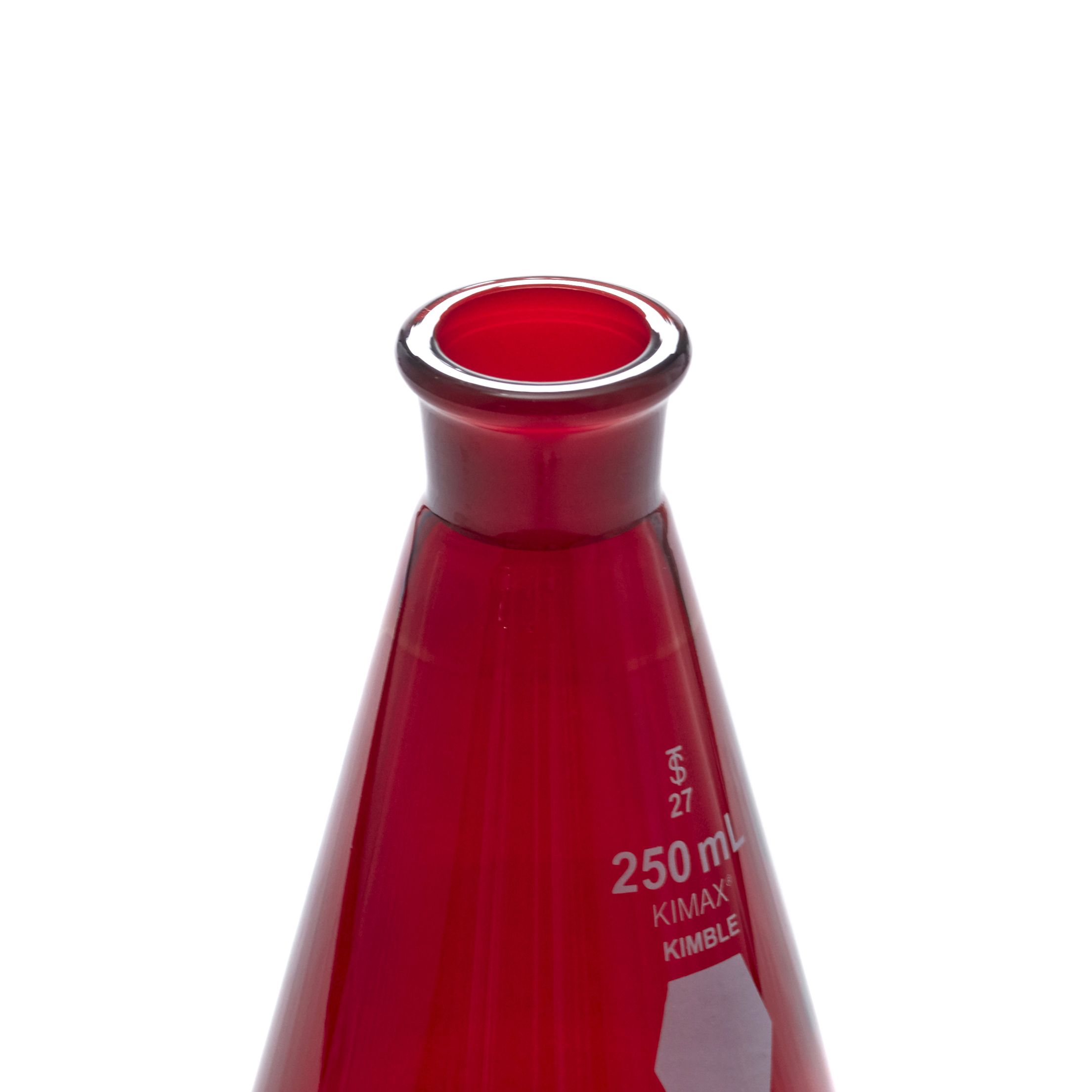 MATRAZ ERLENMEYER DE 250ml ACTÍNICO. KIMAX