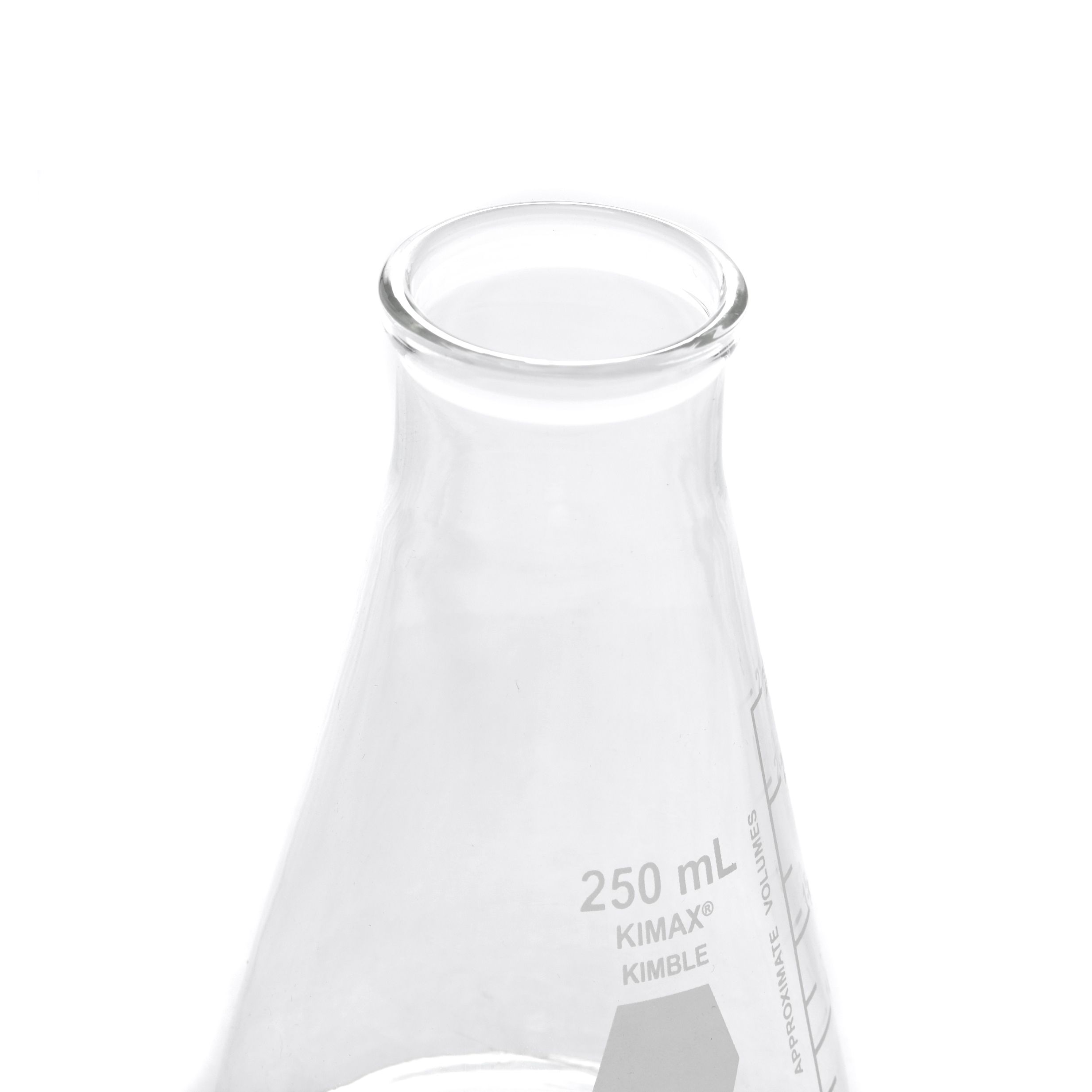 MATRAZ ERLENMEYER DE 250ml BOCA ANCHA. KIMAX