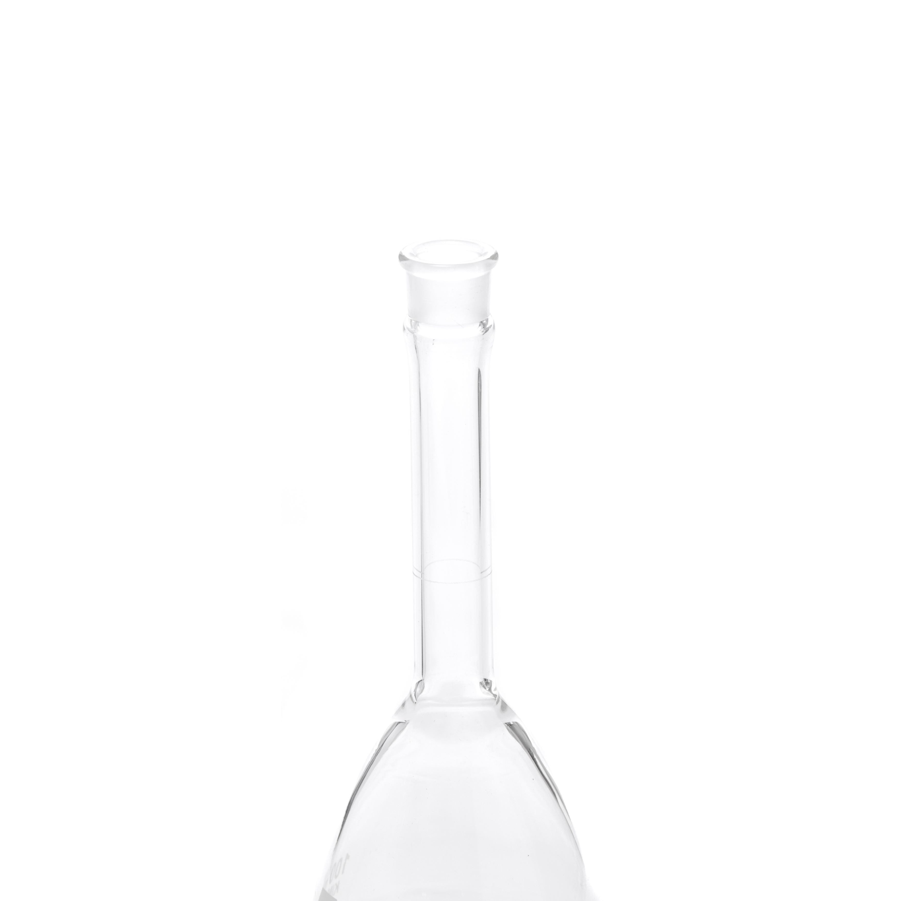 MATRAZ VOLUMÉTRICO DE 100ml CLASE A ASTm. DE VIDRIO KIMAX
