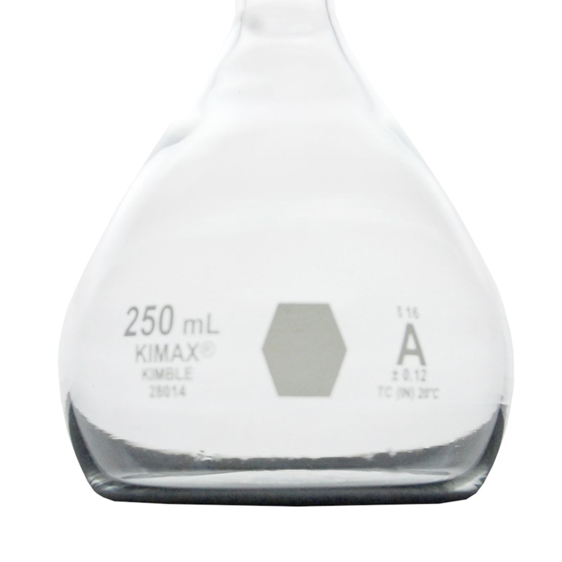 MATRAZ VOLUMÉTRICO DE 250ml CLASE A ASTM. KIMAX