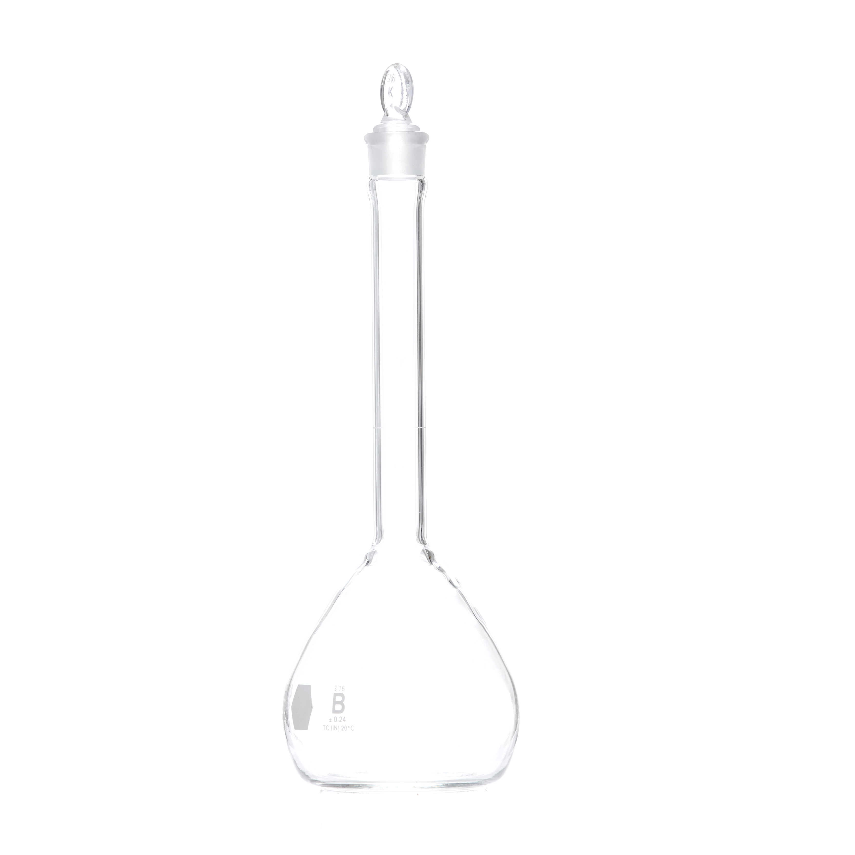 MATRAZ VOLUMÉTRICO DE 250ml CLASE B ASTM. KIMAX