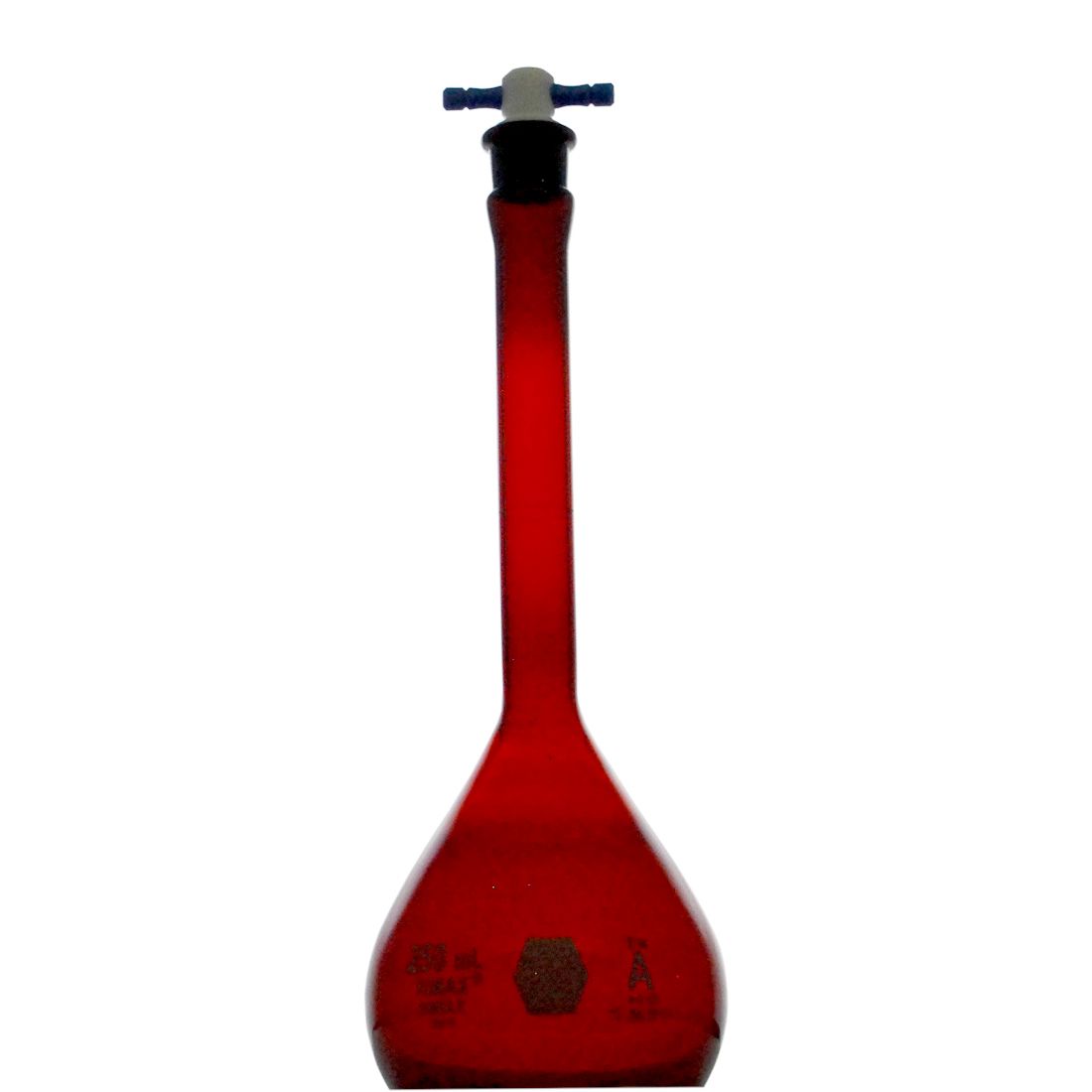 MATRAZ VOLUMÉTRICO DE 250ml CLASE A ASTM ACTÍNICO. KIMAX