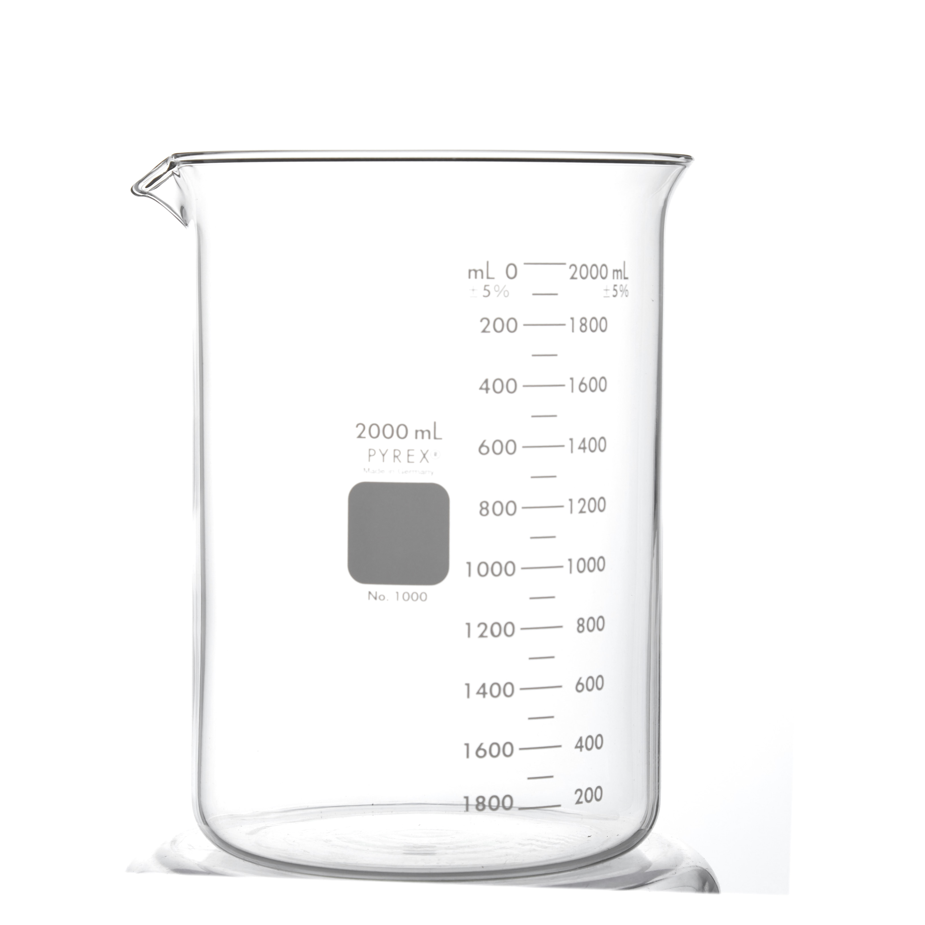 VASO DE PRECIPITADO DE 2l. PYREX