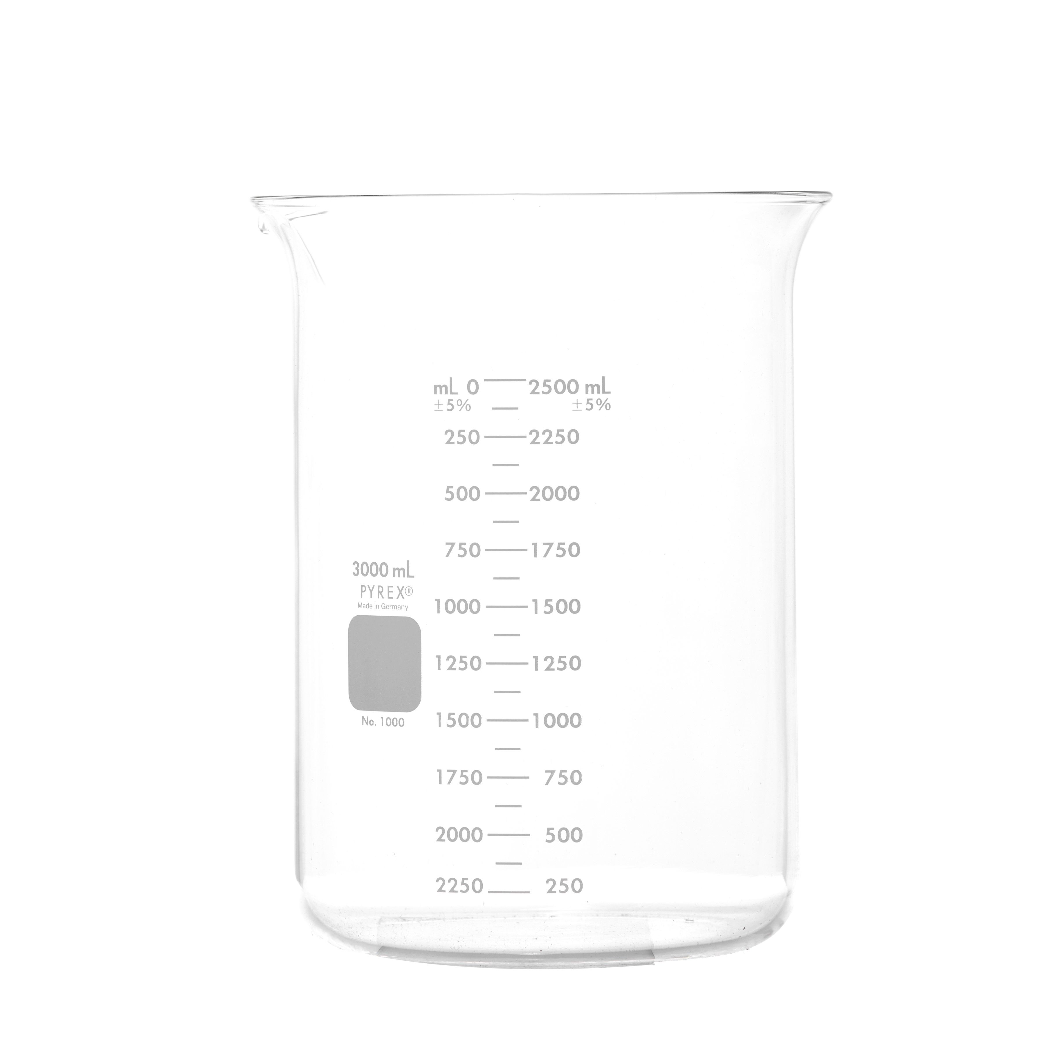 VASO DE PRECIPITADO DE 3l. PYREX