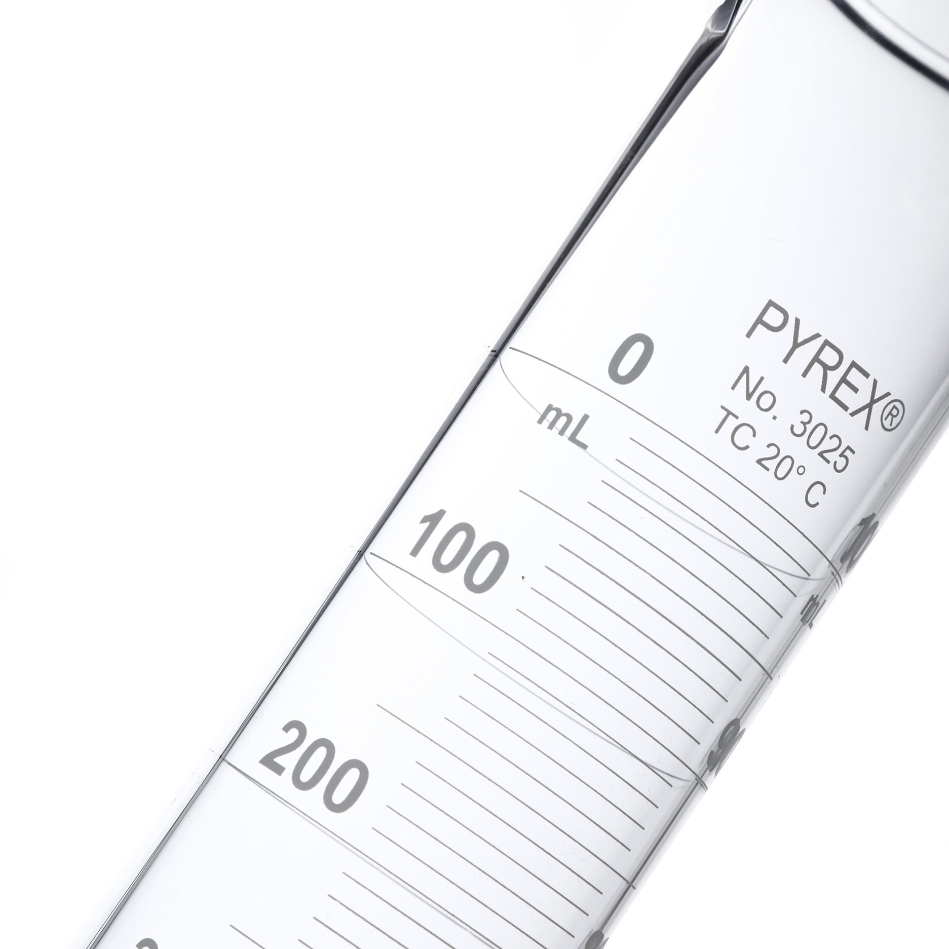 PROBETA GRADUADA DE 1L CLASE B ASTM. DOBLE ESCALA. PYREX