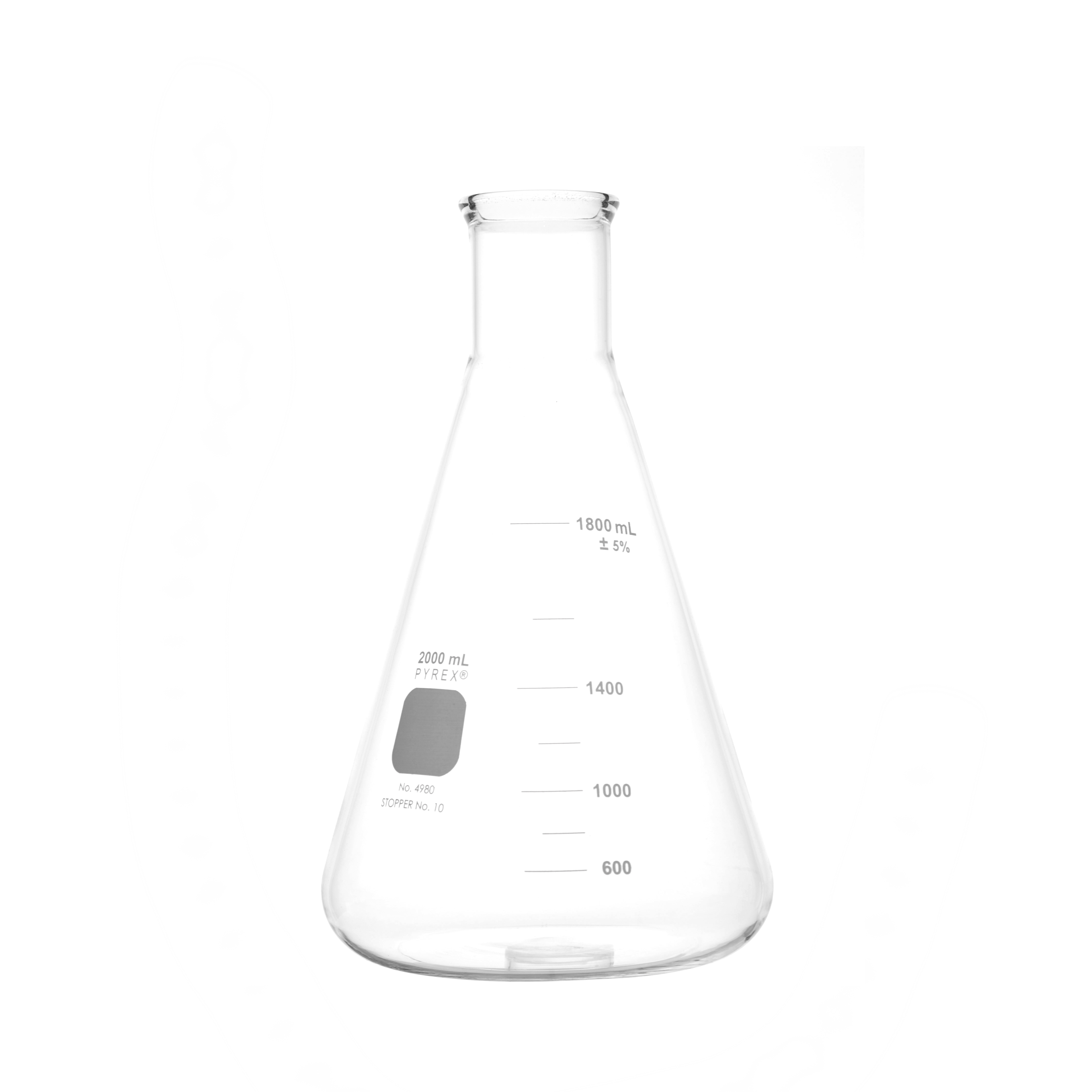 MATRAZ ERLENMEYER DE 2l. PYREX