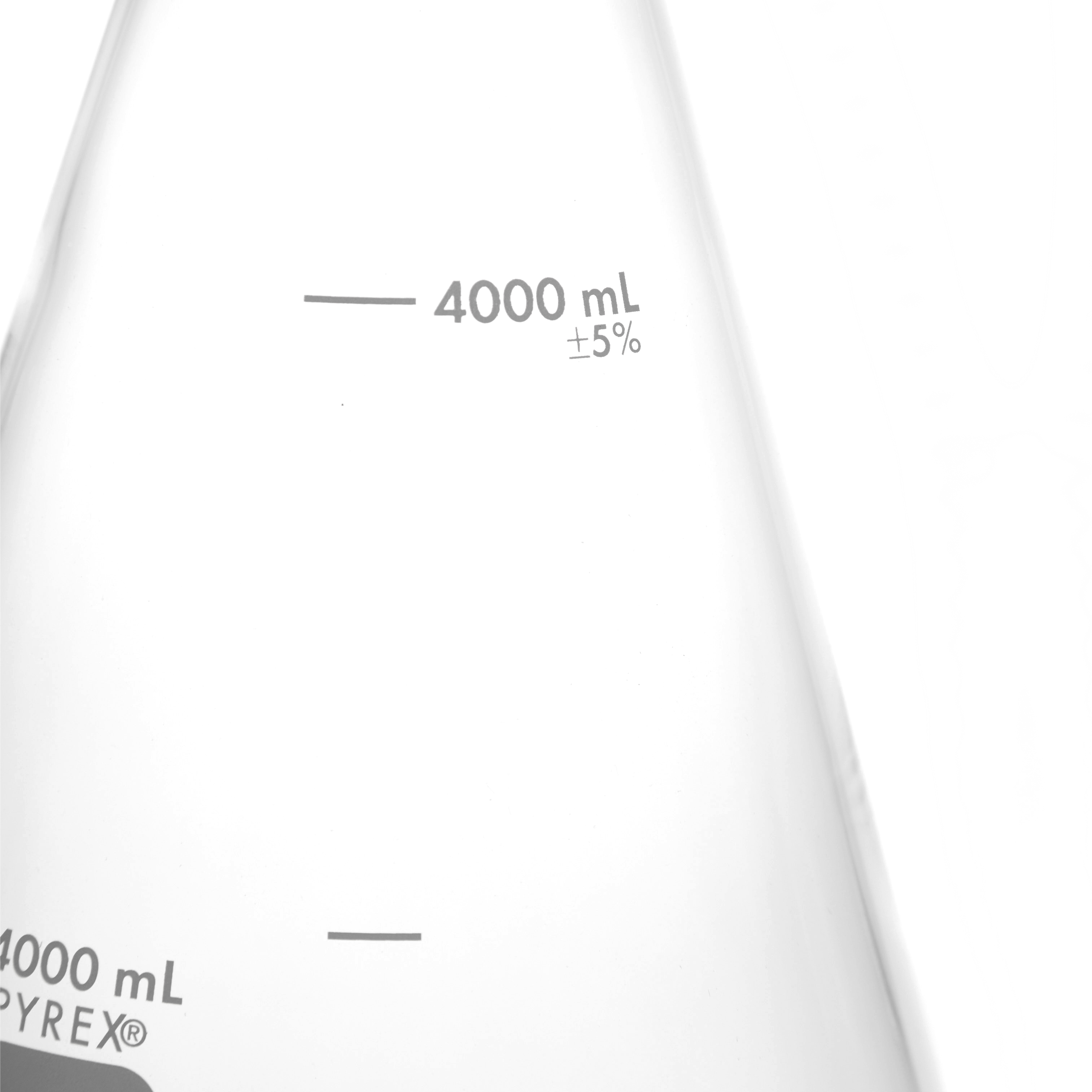 MATRAZ ERLENMEYER DE 4l. PYREX