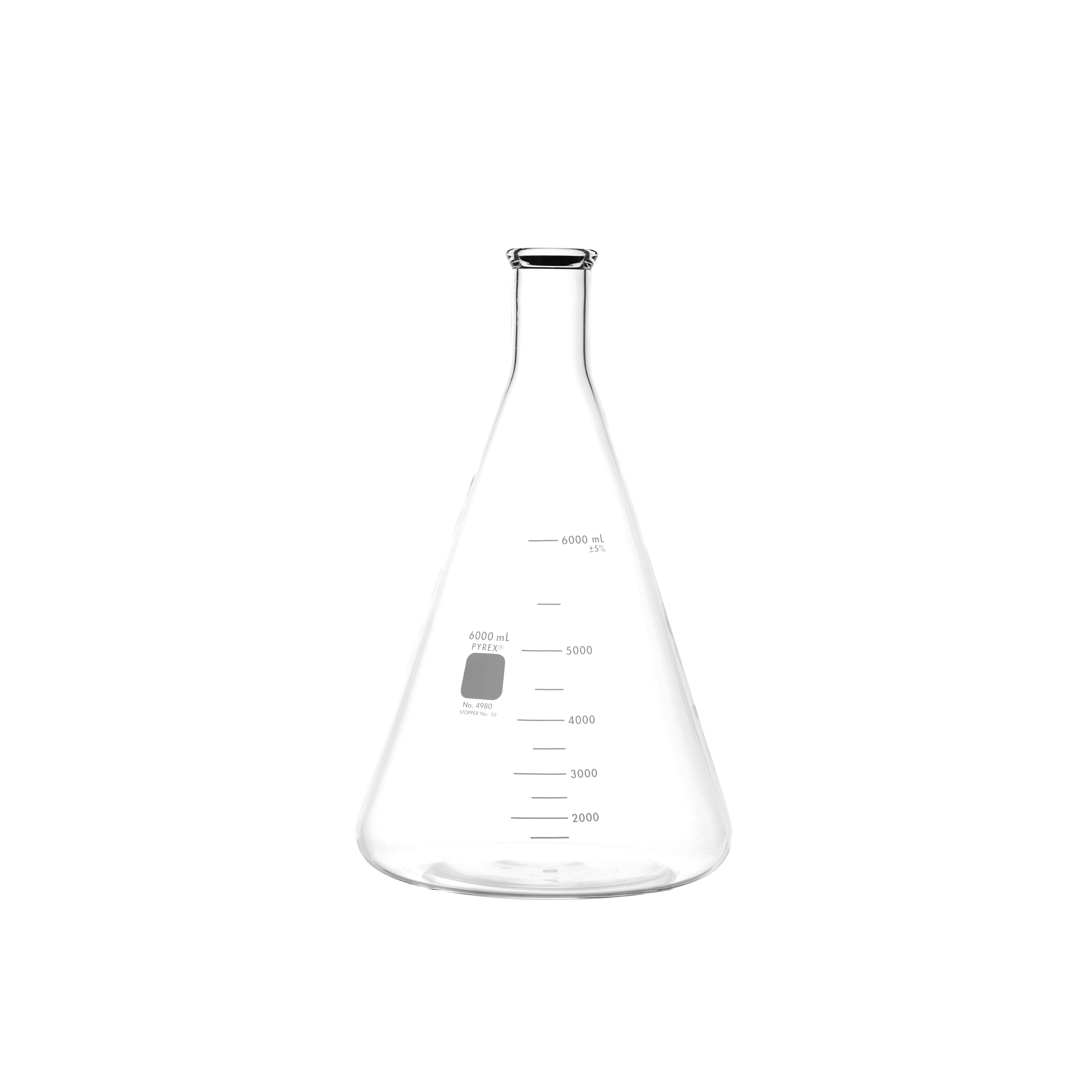 MATRAZ ERLENMEYER DE 6l. PYREX