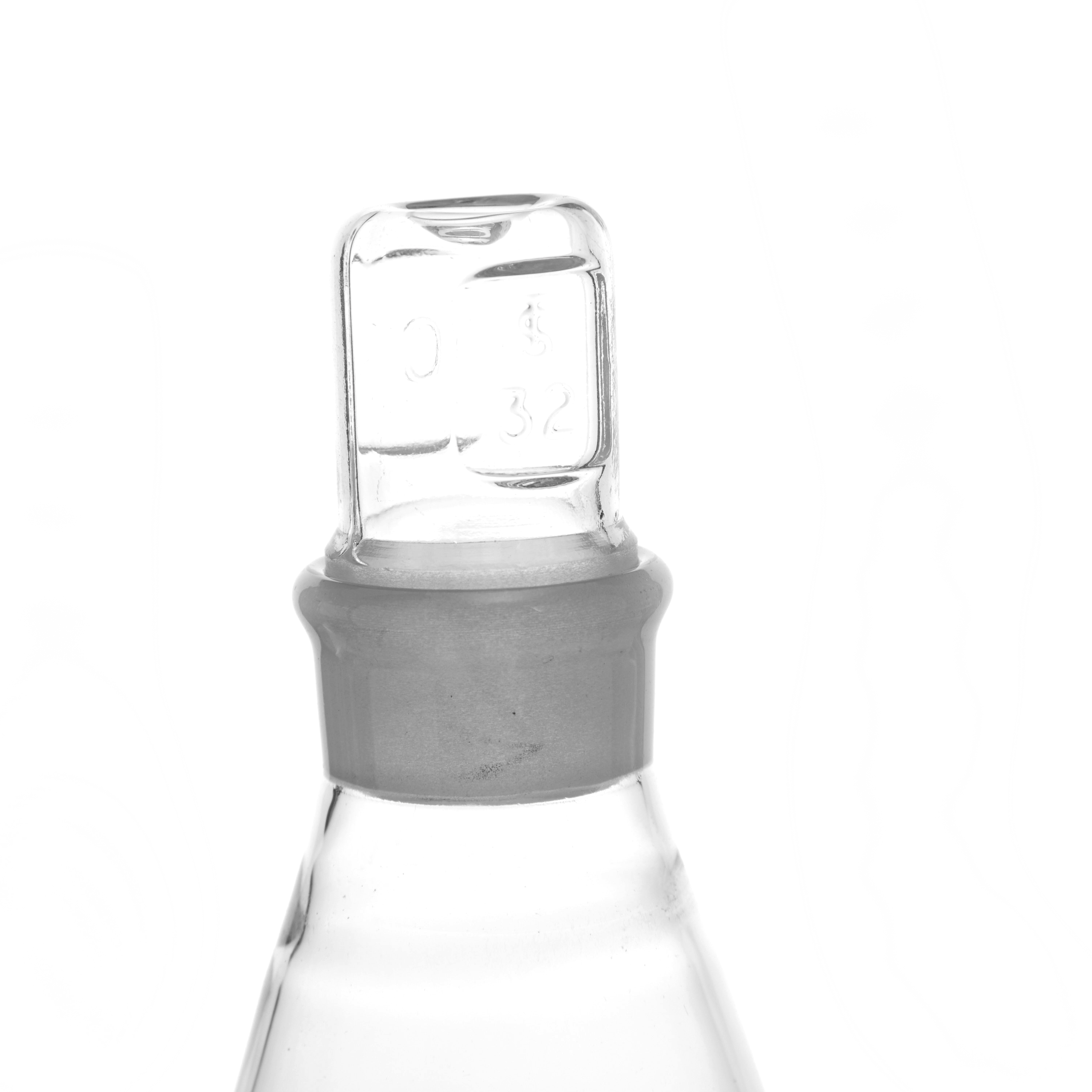 MATRAZ ERLENMEYER DE 1L CON TAPÓN DE VIDRIO. PYREX