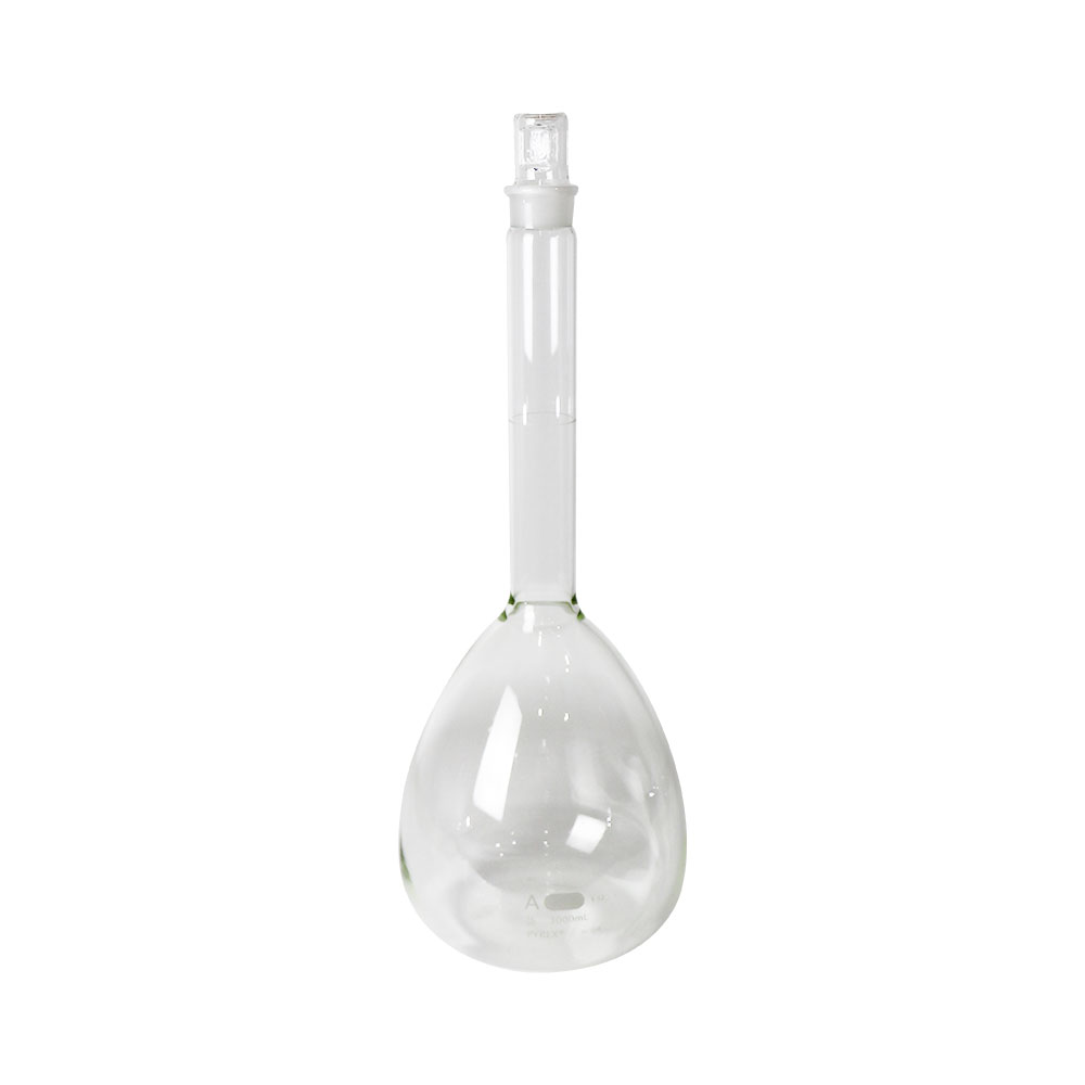 MATRAZ VOLUMÉTRICO DE 3 l CLASE A ASTM. PYREX